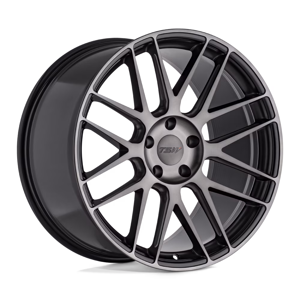 TSW Cast Aluminum Rim TWNRD 19X8.5 5X112 S-BLK MILLD DDT 42MM, 1985NRD425112F66