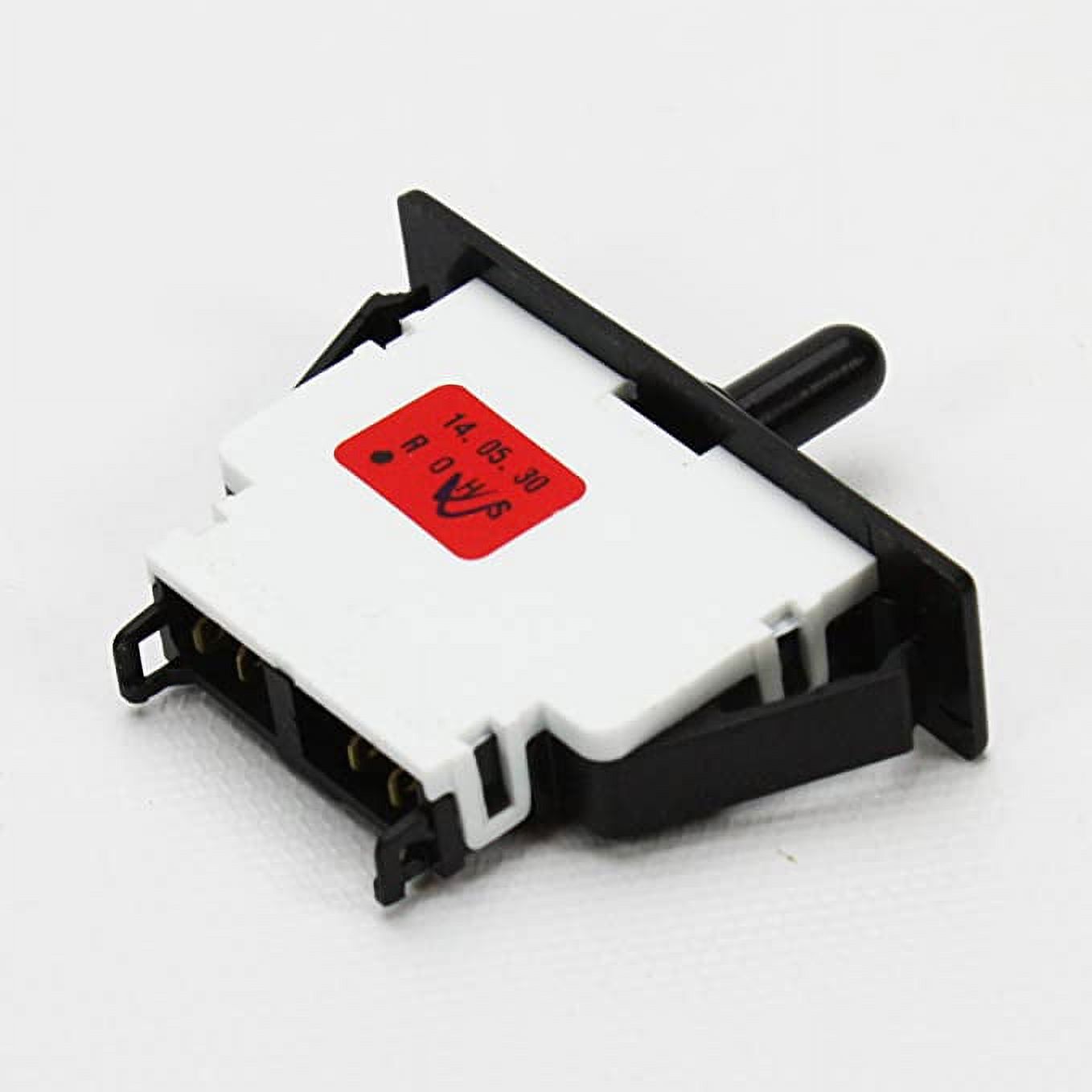 LG Electronics 6600JB3007E Refrigerator Door Push Button Switch,black and white