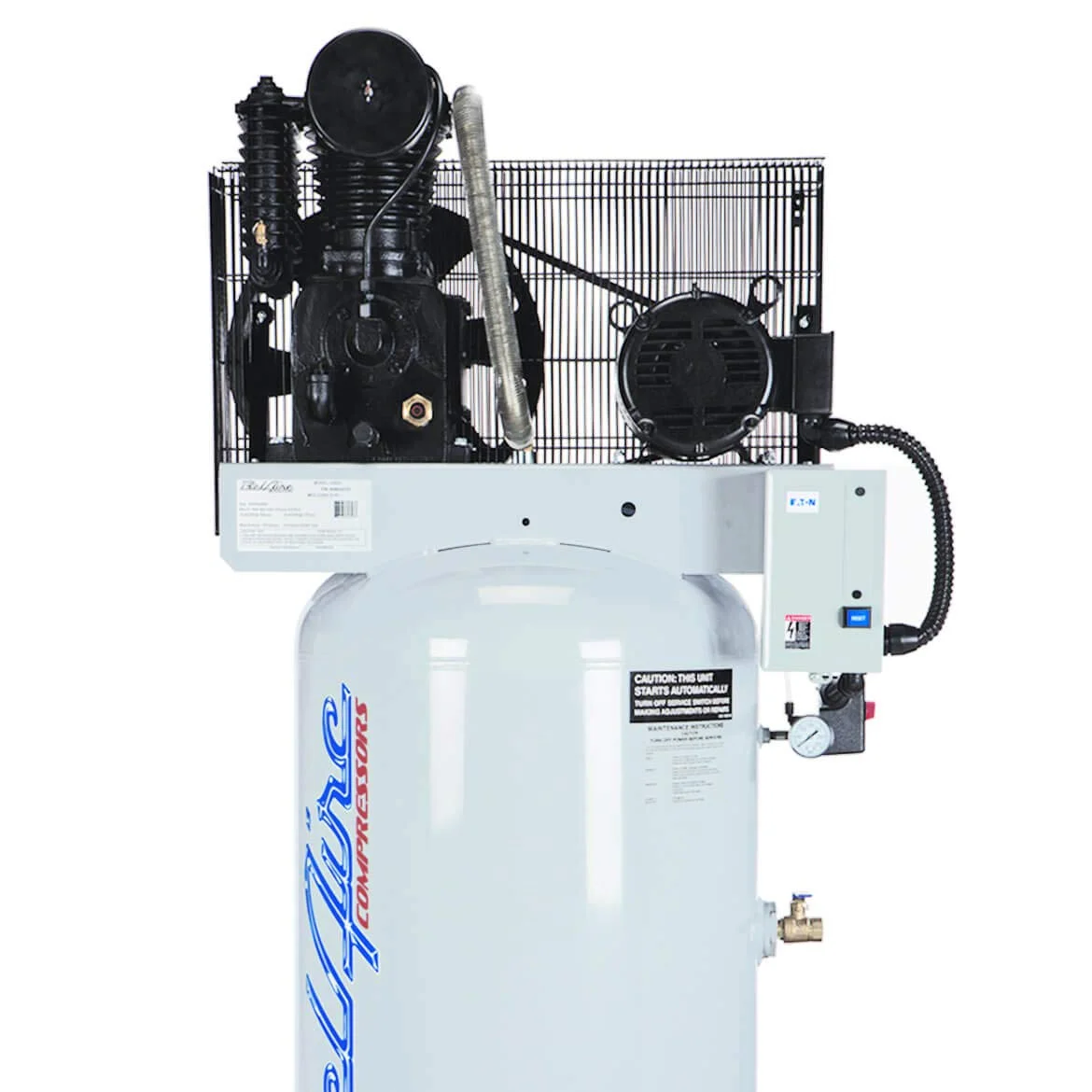 Air Compressor,Cast Iron,5 HP,80 gal.