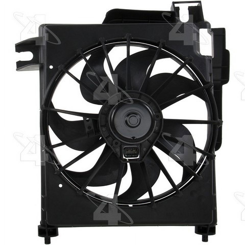 Four Seasons A/C Condenser Fan Assembly P/N:75565 Fits select: 2002-2008 DODGE RAM 1500, 2002-2008 DODGE RAM 2500