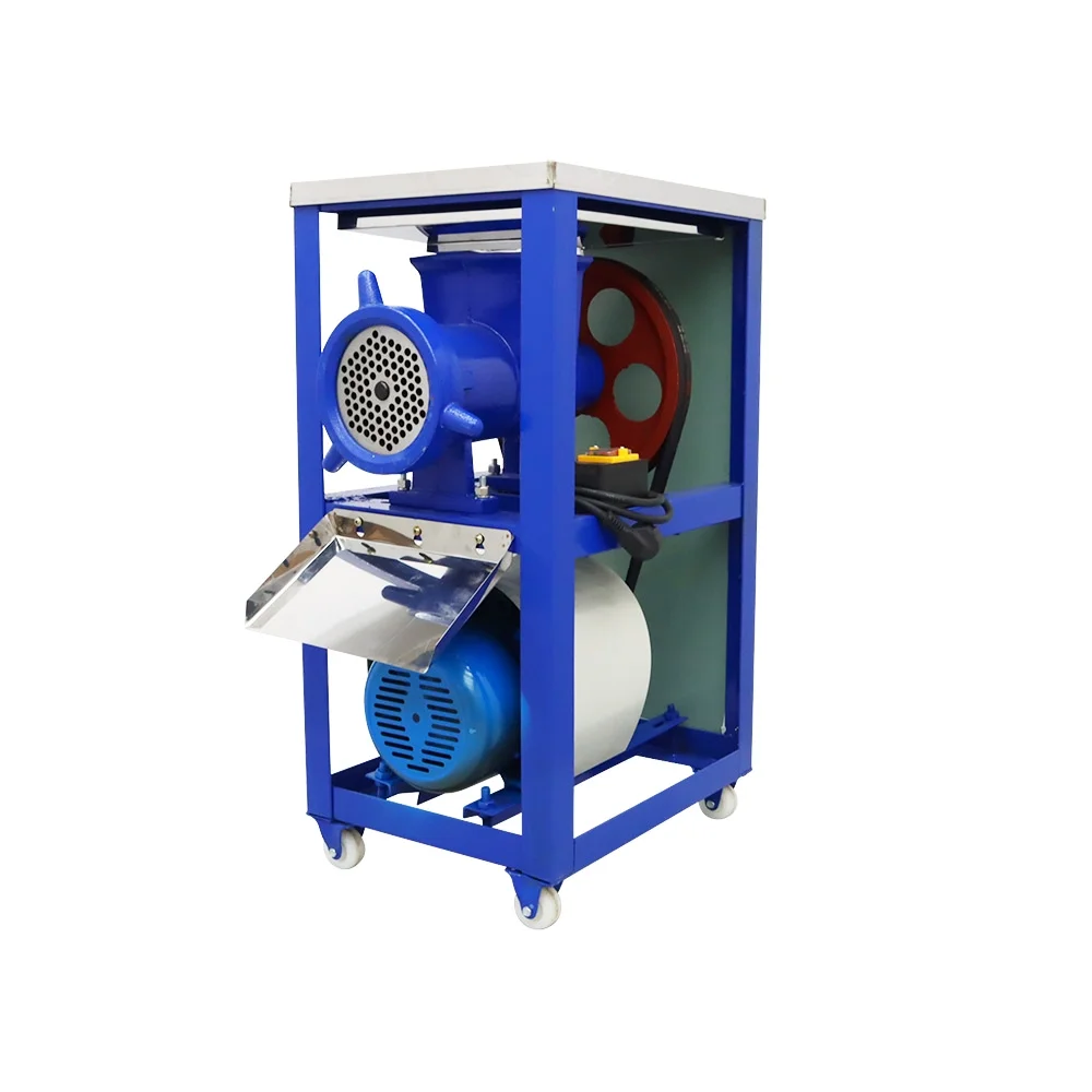 PreAsion Electric Bone Crusher Feed Processer Meat Fish Chicken Bones Grinder Chopper 220V 2.2KW