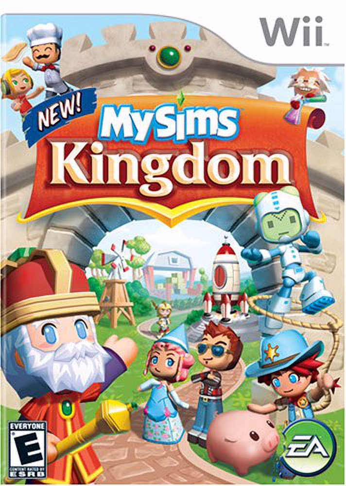 Mysims Kingdom - Nintendo Wii: Embark on a Magical Adventure with this Captivating Game!