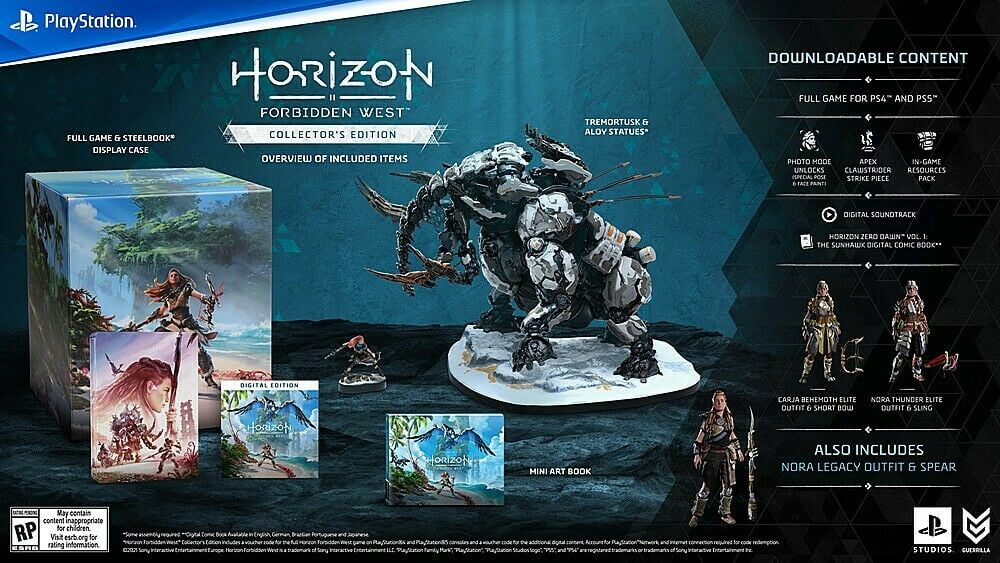 Horizon Forbidden West Collector's Edition - PlayStation 4, PlayStation 5 [Di...