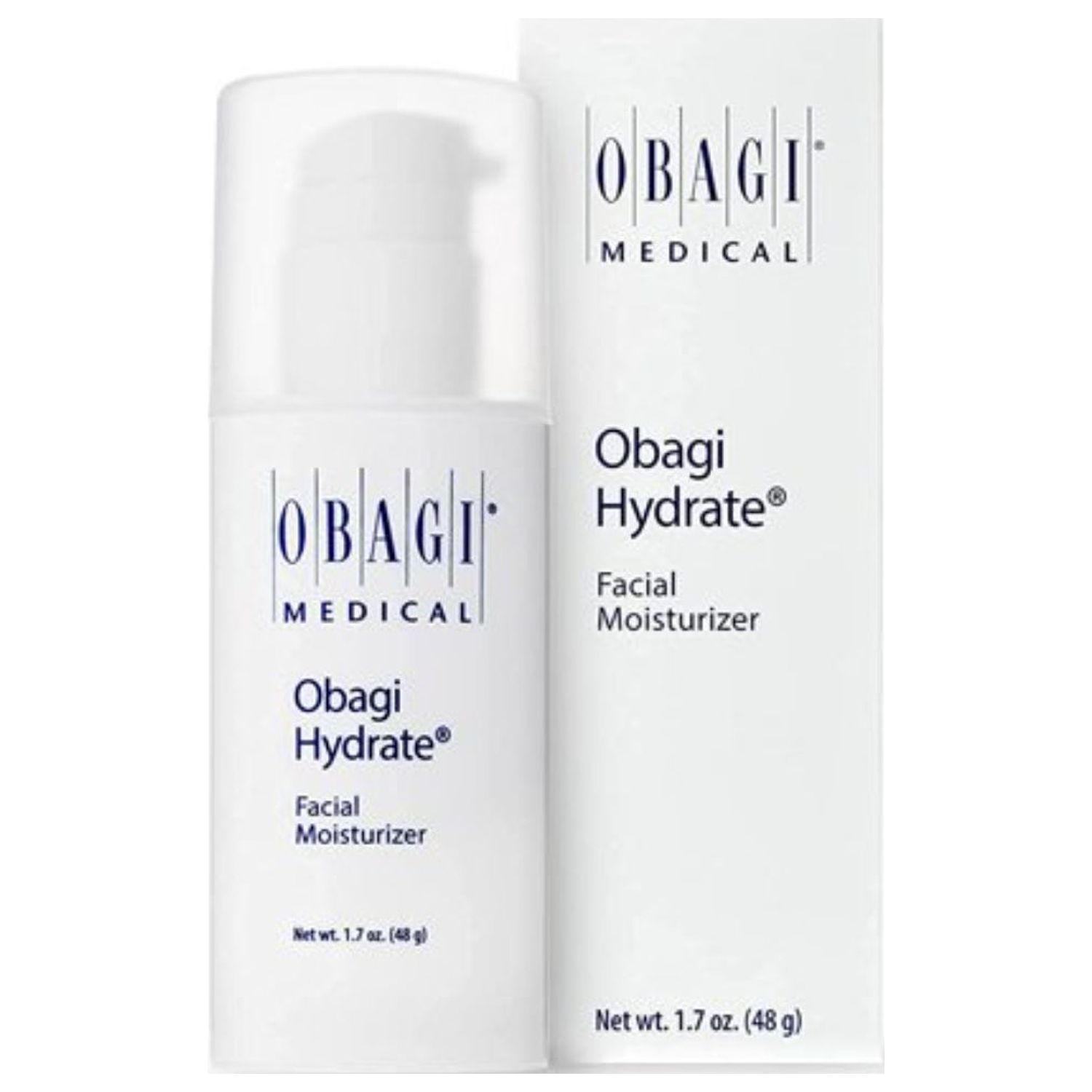 Facial Moisturizer 1.7oz/48g, Oba- gi Hydro Face Moisturizer, Extra Dry Skin, Fragrance-Free