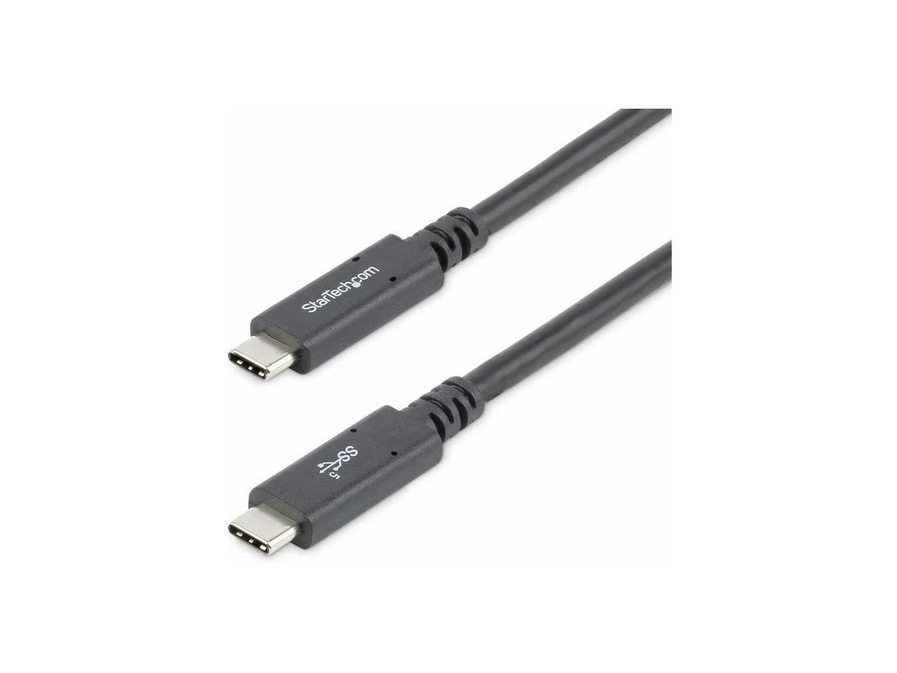 StarTech.com USB315C5C6 USB C to USB C Cable - 6 ft / 1.8m - 5A PD - USB-IF Certified - M/M - USB 3.0 5Gbps - USB C Charging Cable - USB Type C Cable