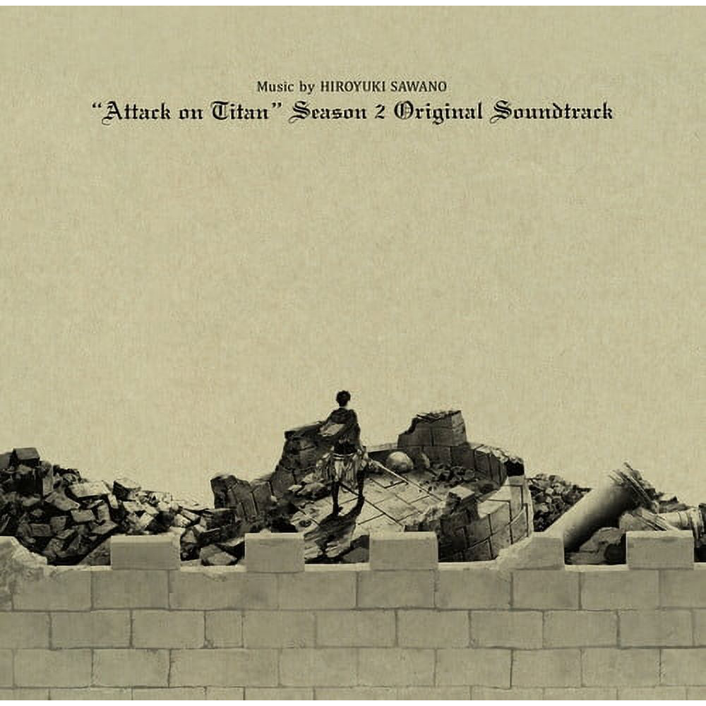 Hiroyuku Sawano - Attack on Titan Season 2 Soundtrack Purple & White Splatter 3x LP Vinyl