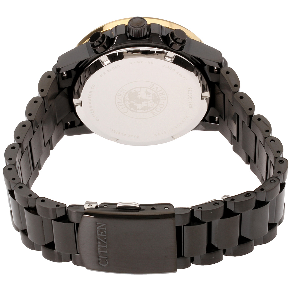 Citizen Chandler Chronograph Black Crystal Dial Men's Watch FB3008-57E