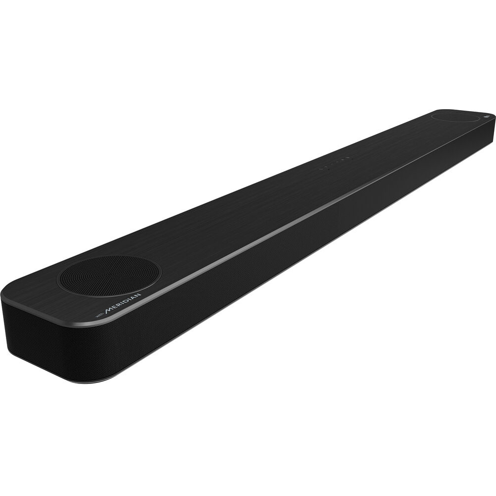LG SP8YA Sound Bar with Subwoofer, 3.1.2ch, 440W Power, Dolby Atmos, DTS:X, Meridian Audio, High Res Audio (24-bit/96 kHz), Dolby Vision and HDR10, 2021 - (Open Box)