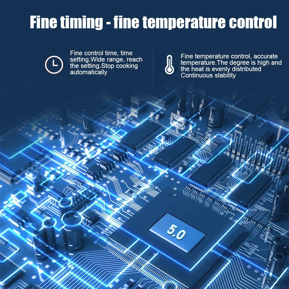 Gecheer Sous Cooker Machine Stainless Steel Ultra Quiet Kitchen Gadget Accurate Temperature Control