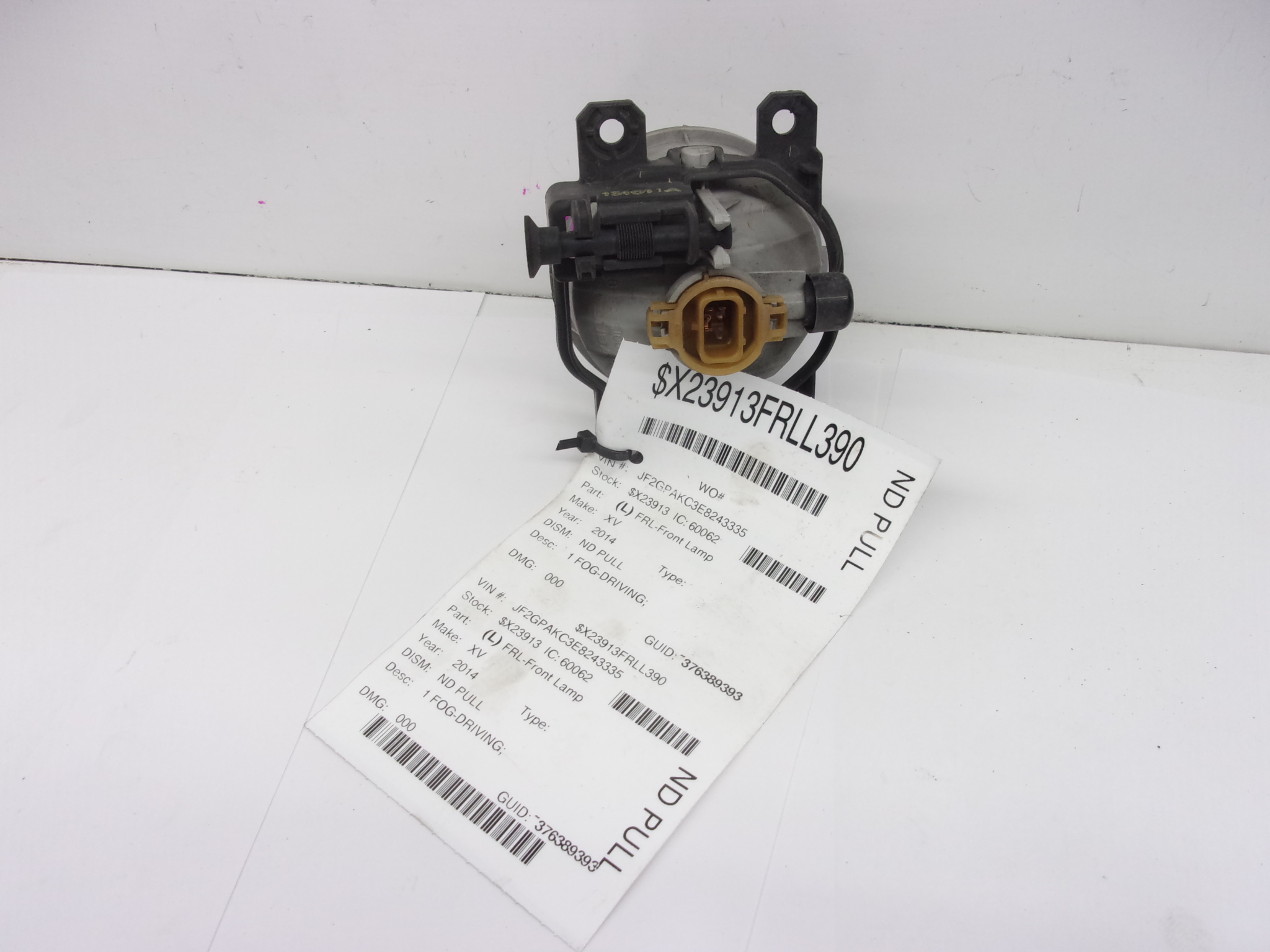 Pre-Owned 2013-2017 Subaru XV Crosstrek Driver Left Driving Lamp Assembly OEM (Good)