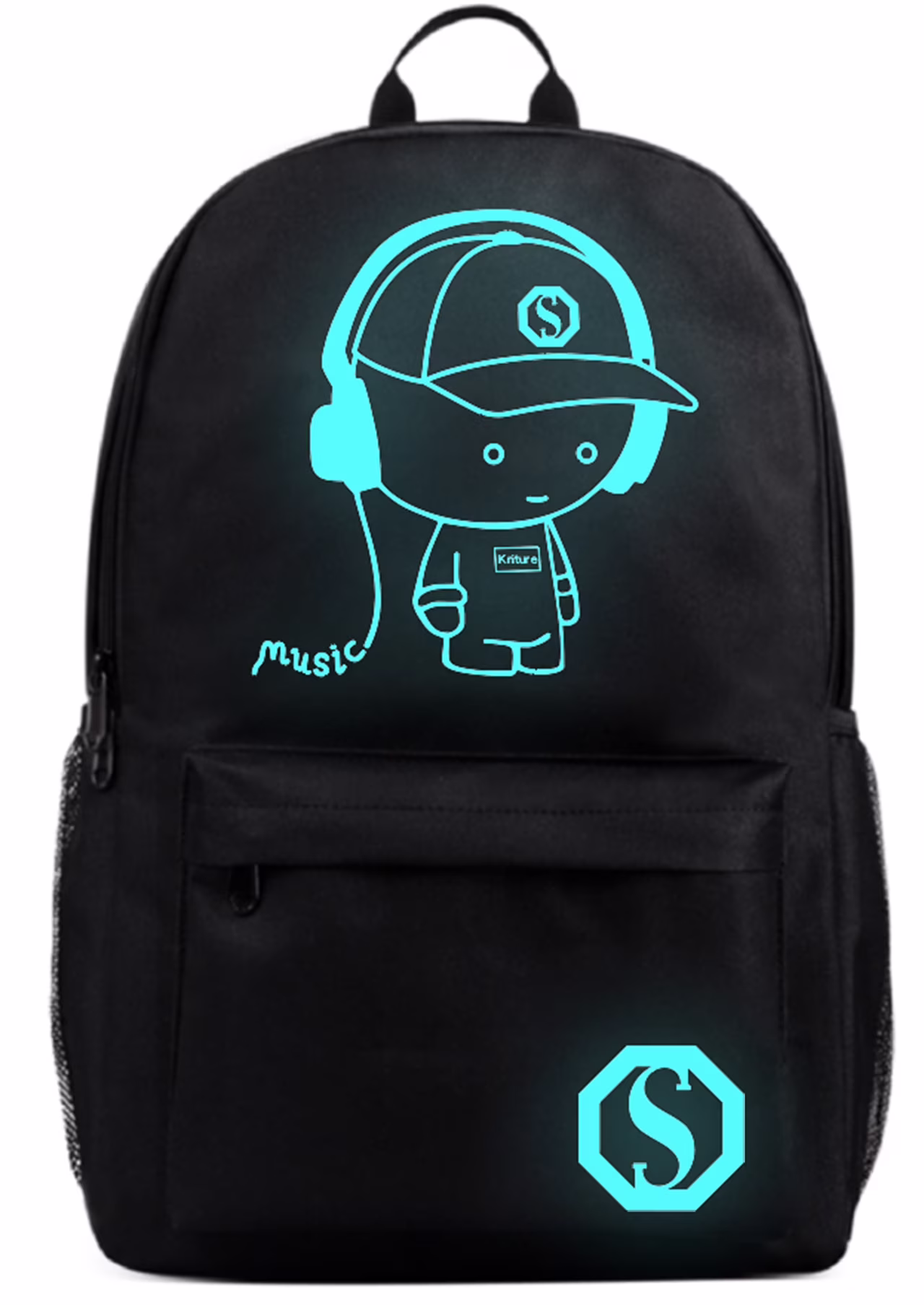 School Backpack, Lightweight Water-resistant Daypack Schoolbag Bookbag for Women Girls and Teens