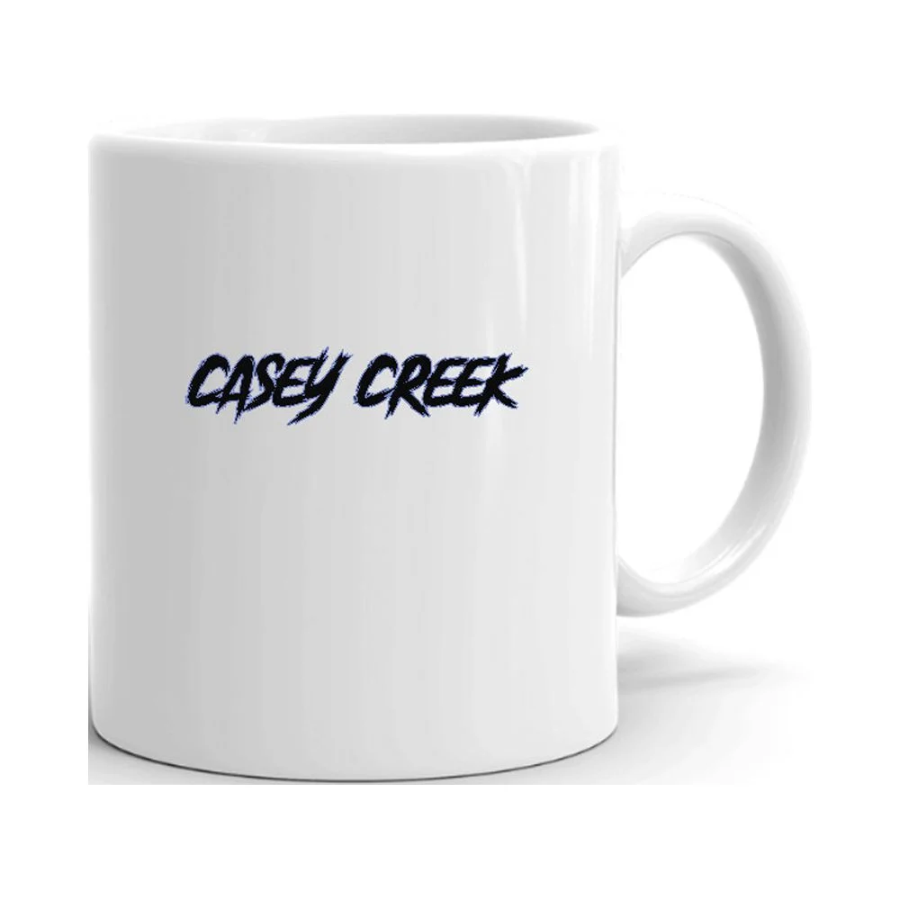 Casey Creek Slasher Style Ceramic Dishwasher And Microwave Safe Mug