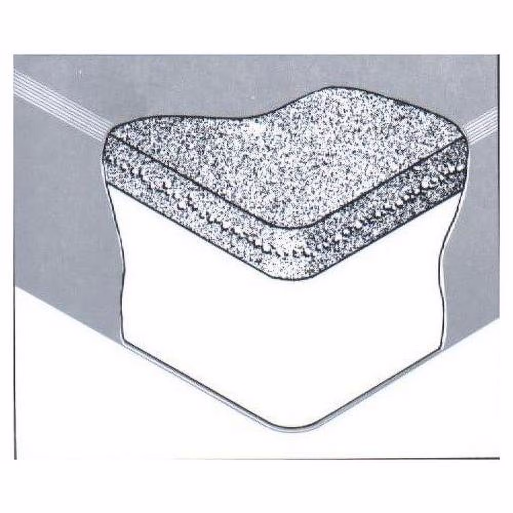 Semi Waveless Hardside (Wood Frame) Waterbed Mattress King Size