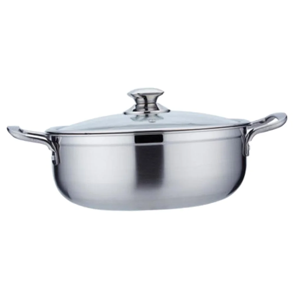 Stainless Steel Hot Pot Soup Pot Universal Pot Large Induction