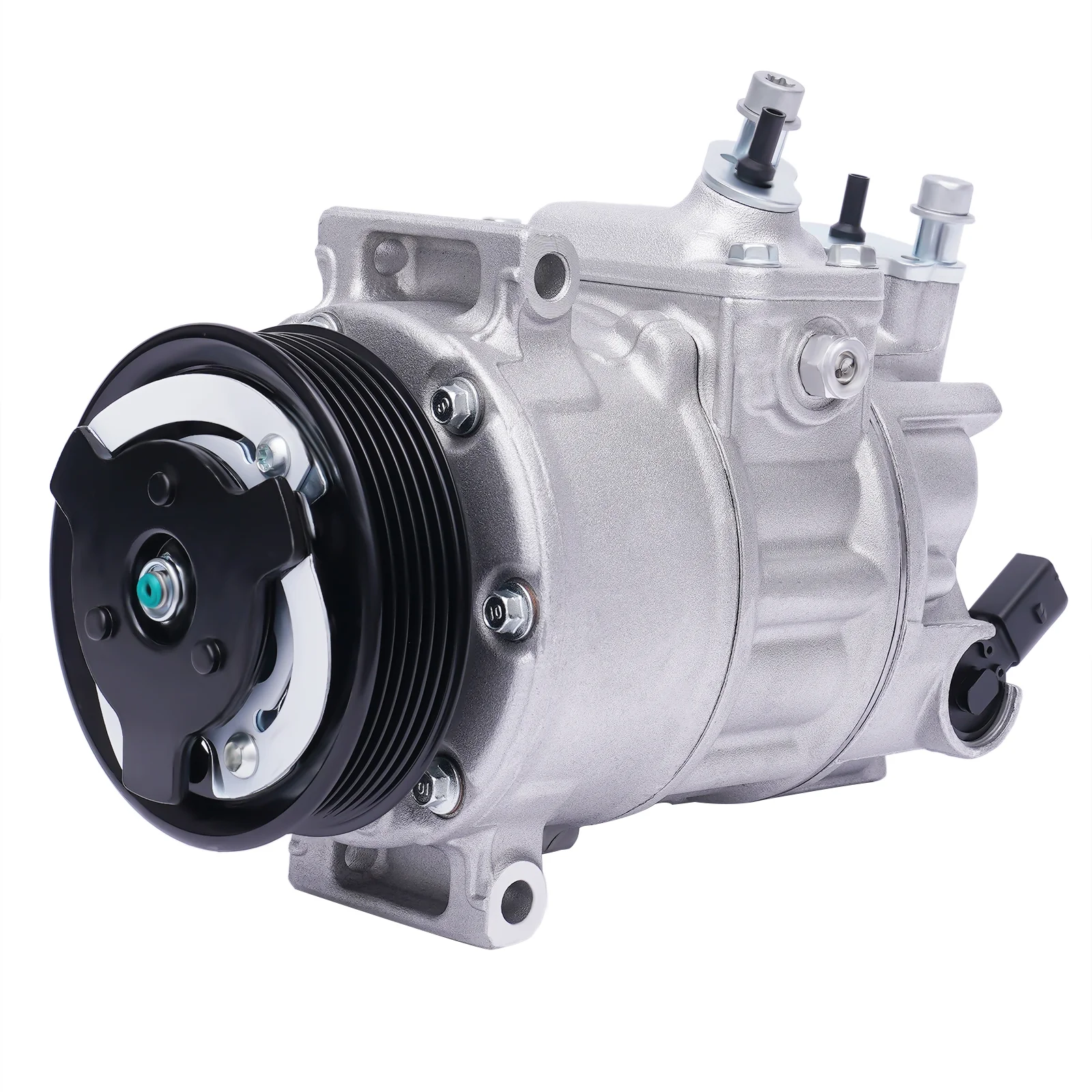 Miumaeov AC Compressor & A/C Clutch 1K0 820 803 For VW Jetta Golf GTI Beetle Passat Eos A3 TT 2.0L