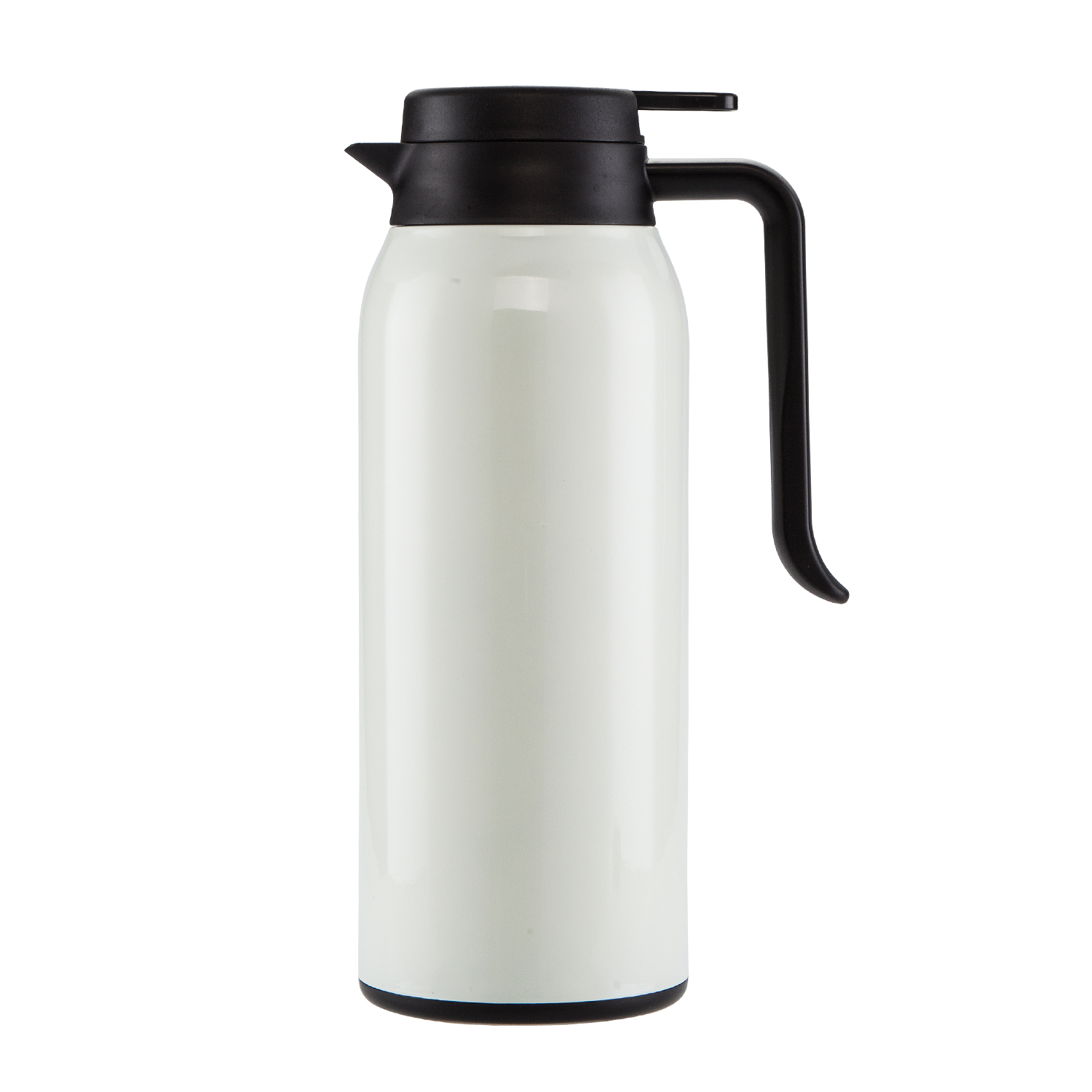 perfrom Stainless Steel Water Bottle with Handle,Vacuum Insulated Water Bottle,Double Wall Water Jug Keeps Cold Hot for Home Drinking Outdoor Sports Hiking Fitness Travel (56 oz-1.6L,White)