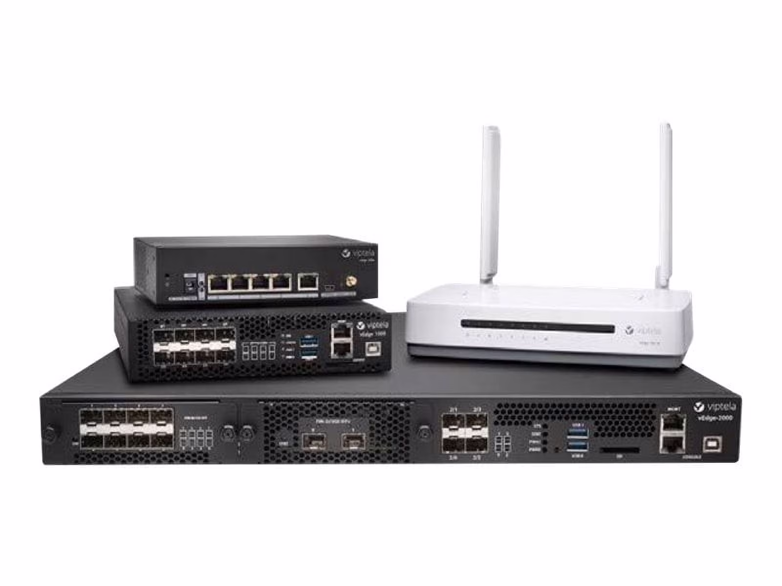 Cisco vEdge 2000 - Router - 1GbE - front to back airflow - rack-mountable