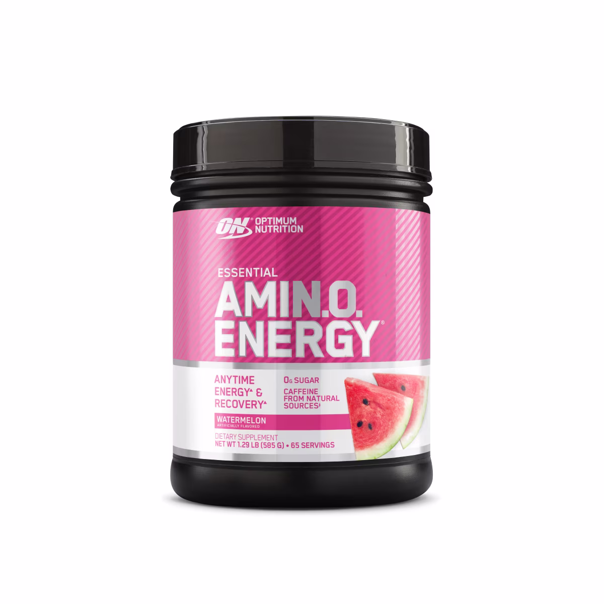 Optimum Nutrition Amino Energy Pre Workout + Essential Amino Acids Powder, Watermelon, 65 Servings