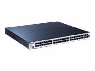 D-Link xStack DGS-3120-48PC - Switch - managed - 44 x 10/100/1000 + 4 x combo SFP - desktop - PoE