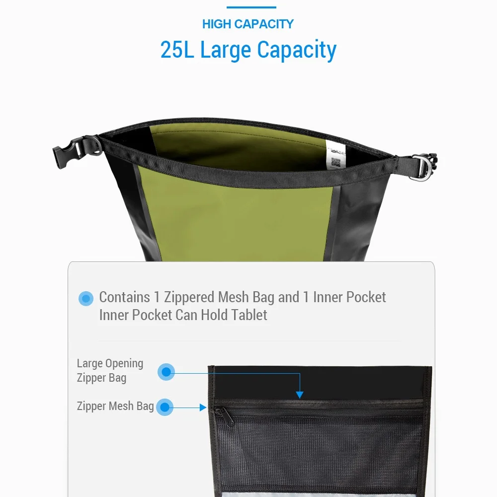 AFISHTOUR Bike Rear Rack,Bike 25l Rear Waterproof Bike 25l Rear Bike Saddle 25l Rear Bike