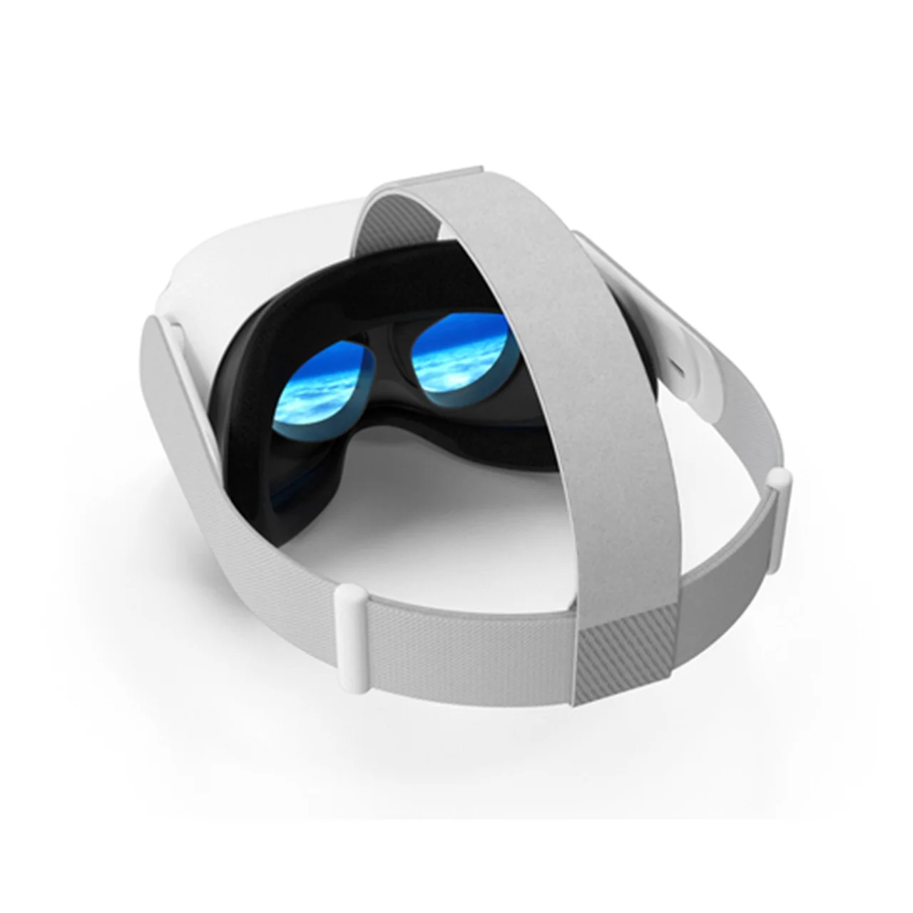 2021 Oculus Quest 2 All-In-One VR Headset, Touch Controllers, 128GB SSD, 1832x1920 up to 90 Hz Refresh Rate LCD, Glasses Compatible, 3D Audio, Mytrix Head Strap, Cable