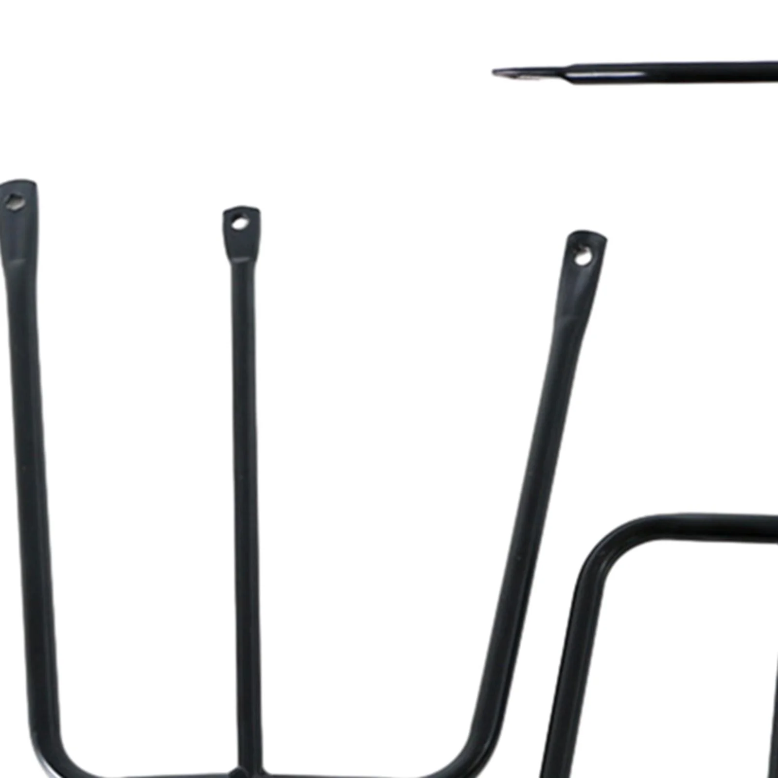 AMLESO Rear Cargo Rack Bike Rear Rack Pannier Rack Replacement Carrier Bracket Panniers Durable Carrier Rack