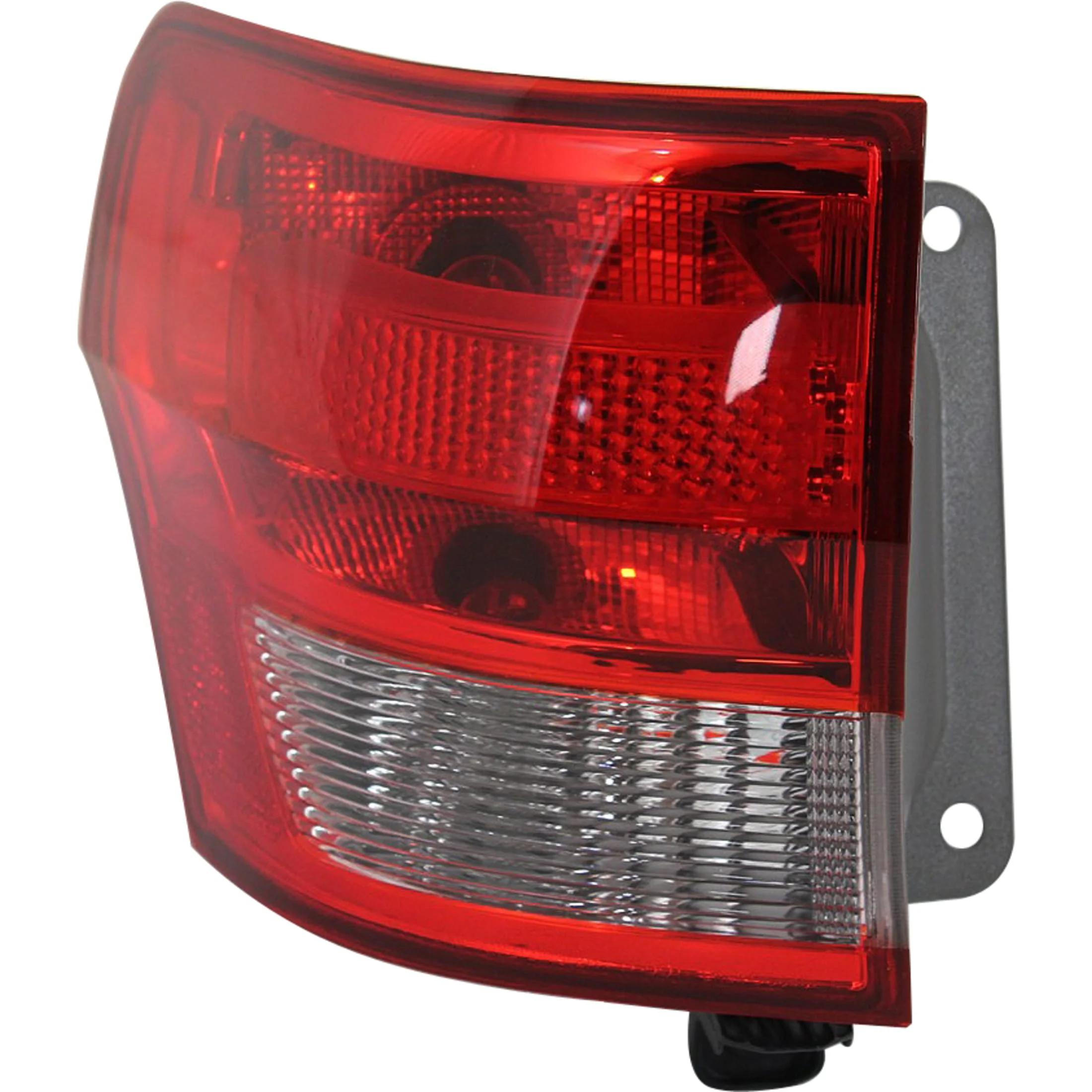 Taillight for 2011-2013 Jeep Grand Cherokee Driver Side, Outer OE Replacement Halogen With bulb(s)