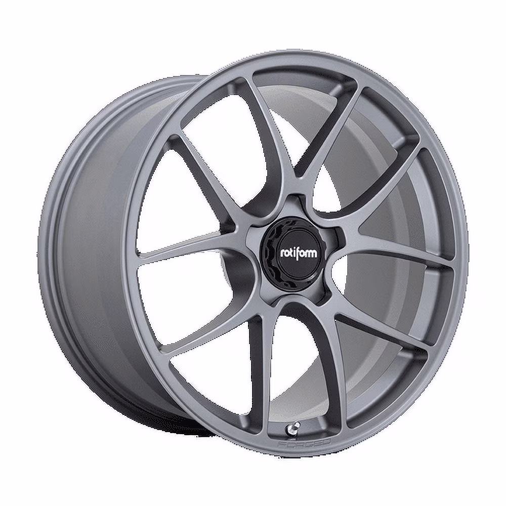 Rotiform 1PC Aluminum Rim R901 LTN 20X9.5in Satin Titanium Finish, R901209565+35T