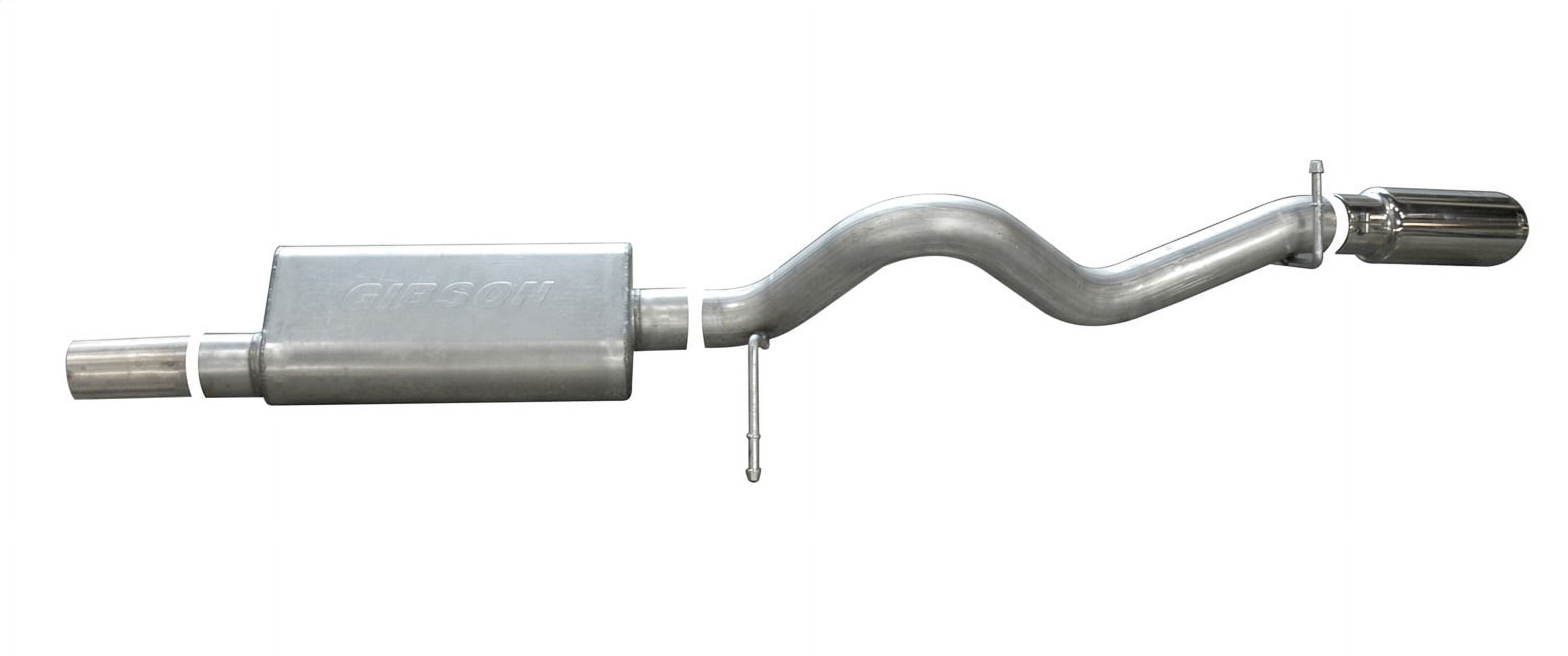 Cat-Back Single Exhaust System, Stainless Fits select: 2008-2010 HUMMER H3 ALPHA