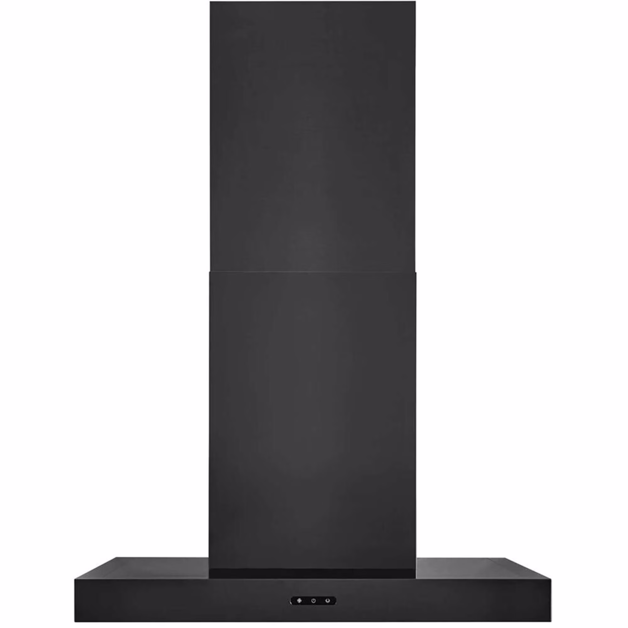 BROAN EW4336BLS Broan(R) Elite EW43 Series 36-Inch Convertible T-Style Wall Mount Chimney Range Hood, 460 Max Blower CFM, Black Stainless