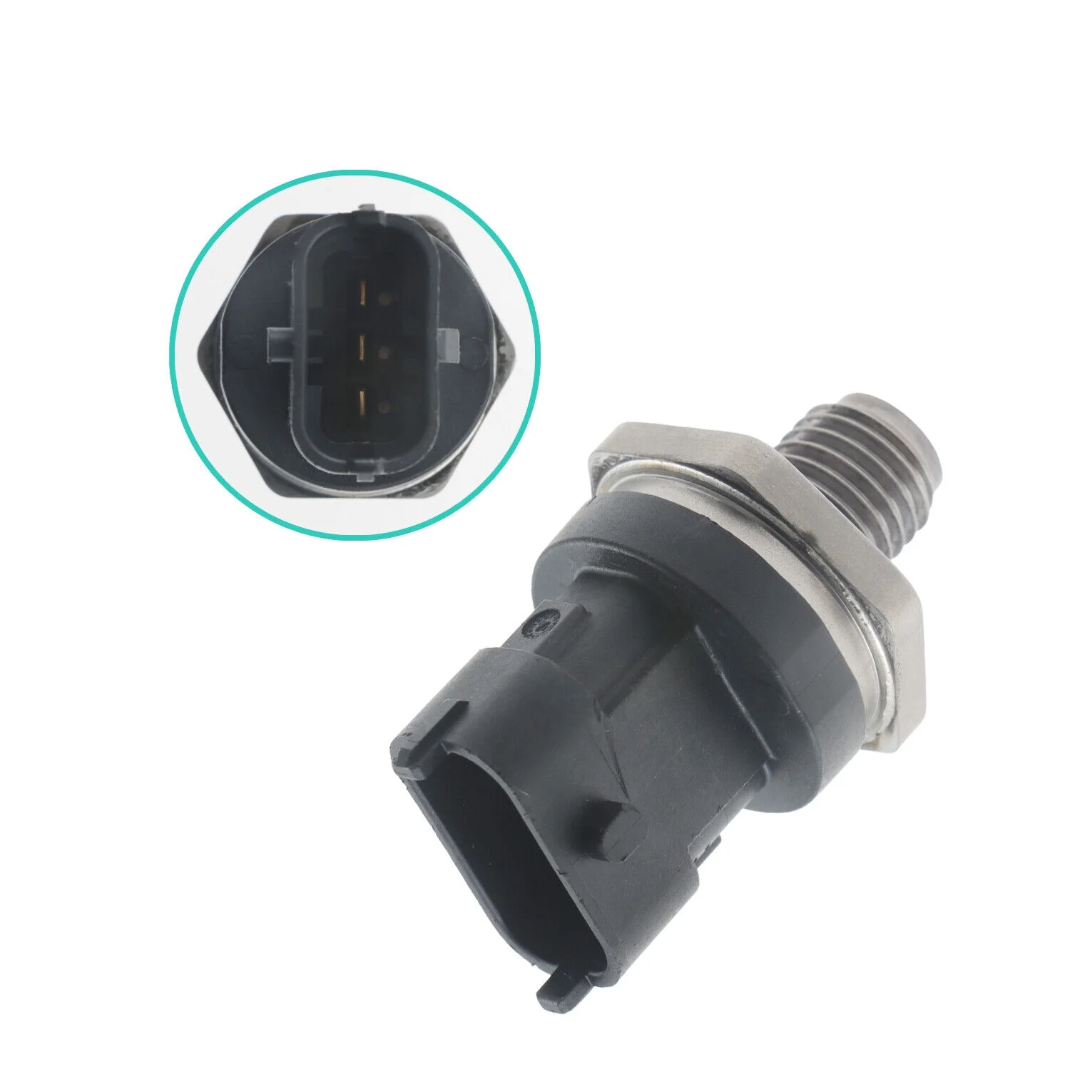 Fuel Rail Pressure Sensor Fit for 2001-2004 Chevrolet Silverado 3500 6.6L