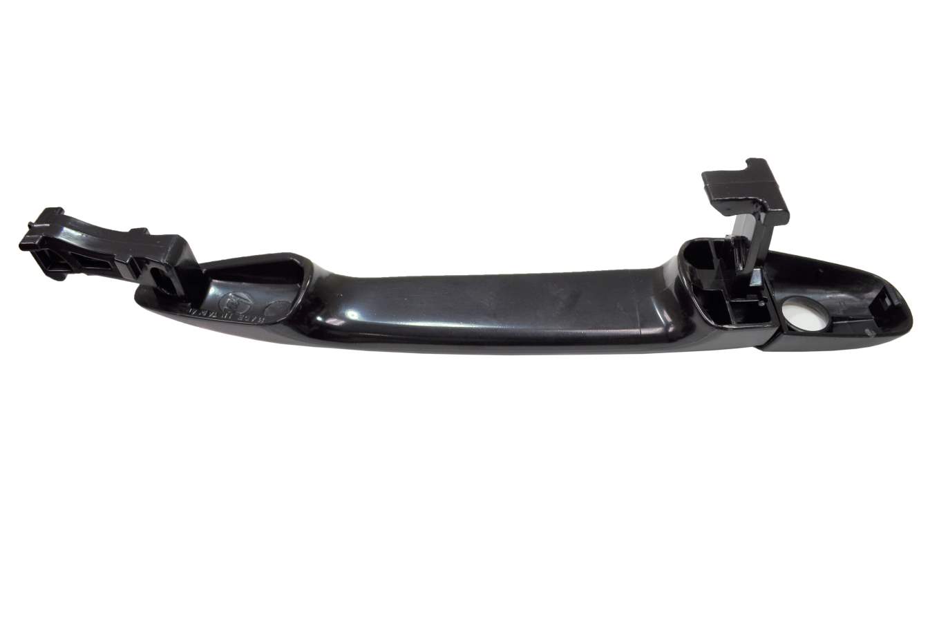 PT Auto Warehouse TO-3181A-FP - Outer Exterior Outside Door Handle, Textured Black -with Keyhole, Left/Right Pair Fits select: 2005-2015 TOYOTA TACOMA, 2004-2010 TOYOTA SIENNA