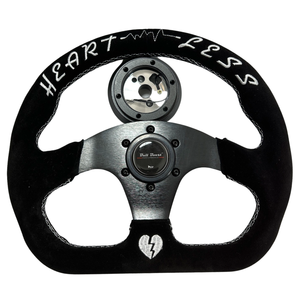 Suede Quadro Style Steering Wheel Short Hub Adapter Kit For 2022+ GR86 Subaru BRZ FRS tC xB xD