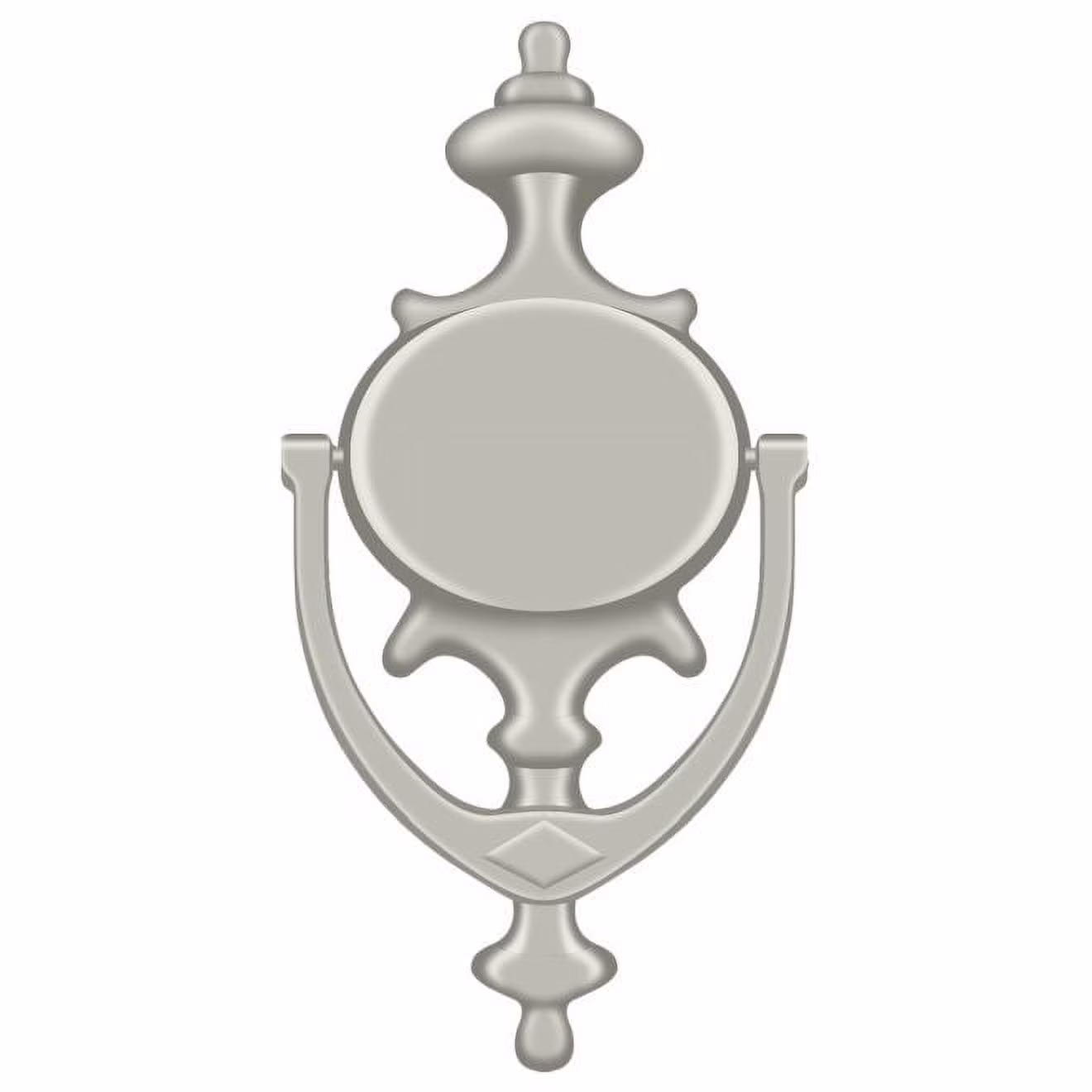 Deltana DK854U15 Door Knocker; Imperial; Satin Nickel Finish