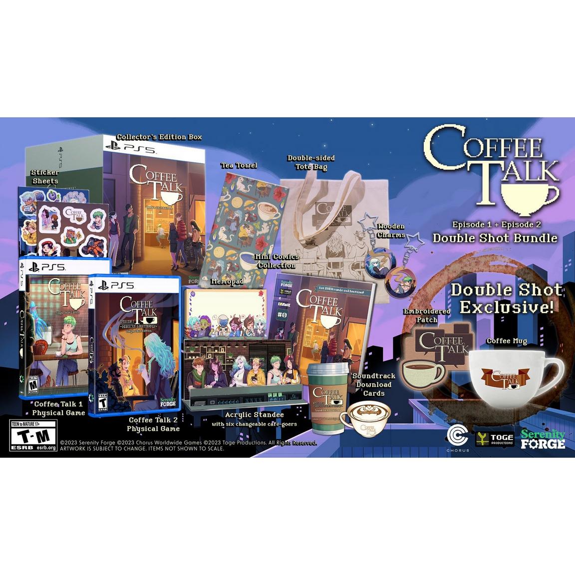 Coffee Talk Episode 1 + Episode 2: Double Shot Bundle, PlayStation 5