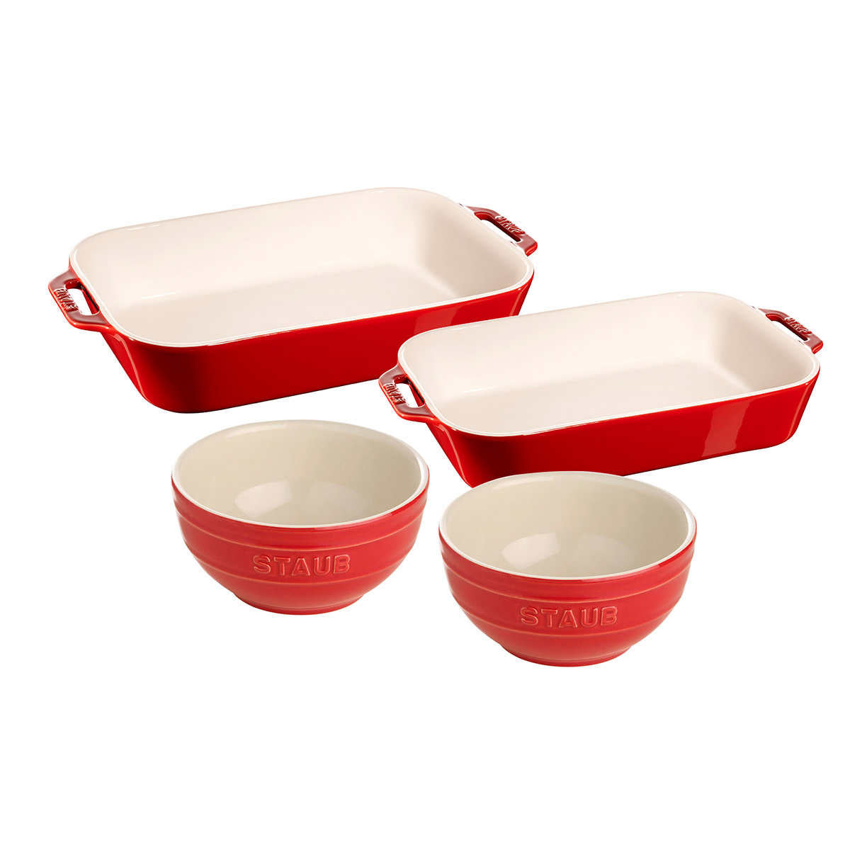 Staub Ceramic 4-piece Baker's Set