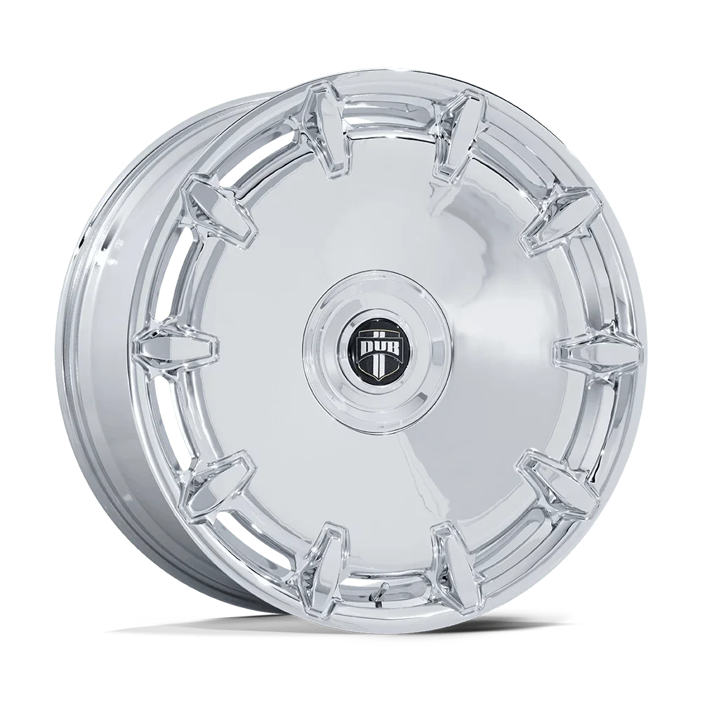 24x10 Dub DC271 Cheef Chrome Wheel 6x135/6x5.5 (30mm)