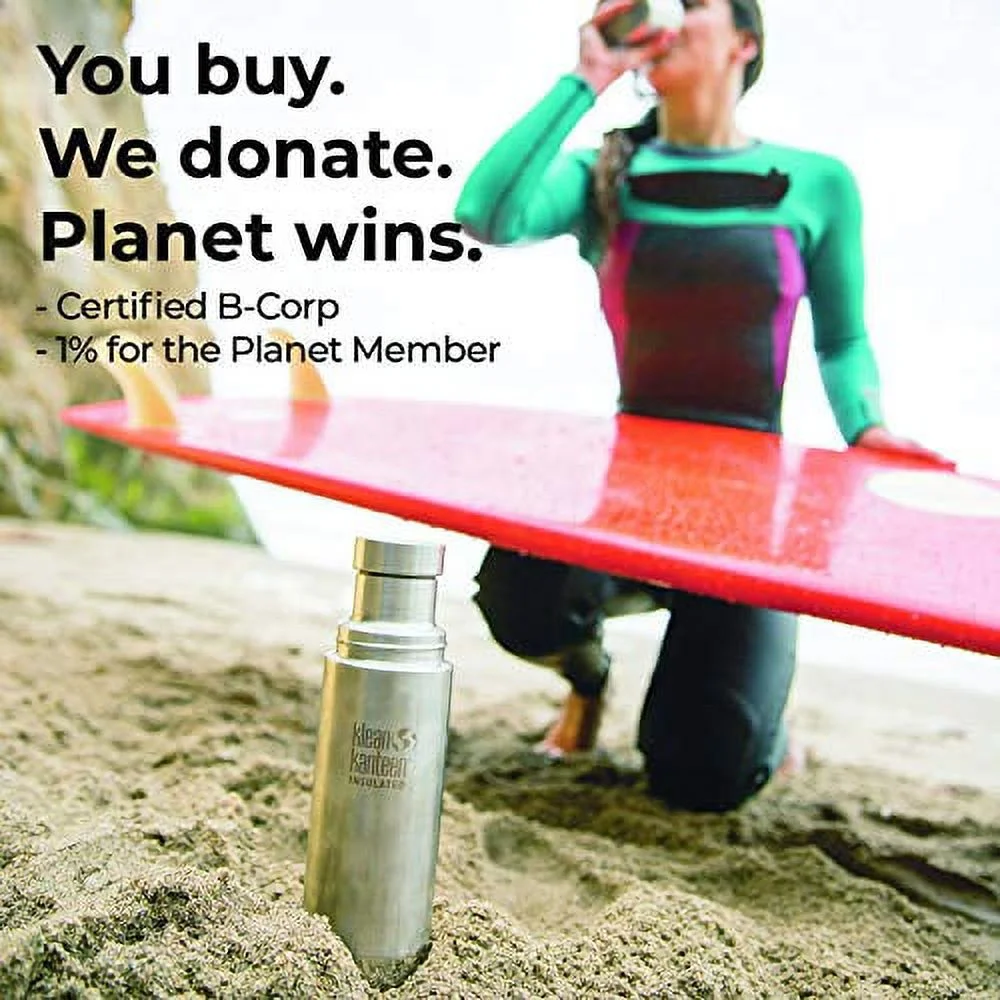 Klean Kanteen TKPro Vacuum Insulated Stainless Steel Beverage Bottle