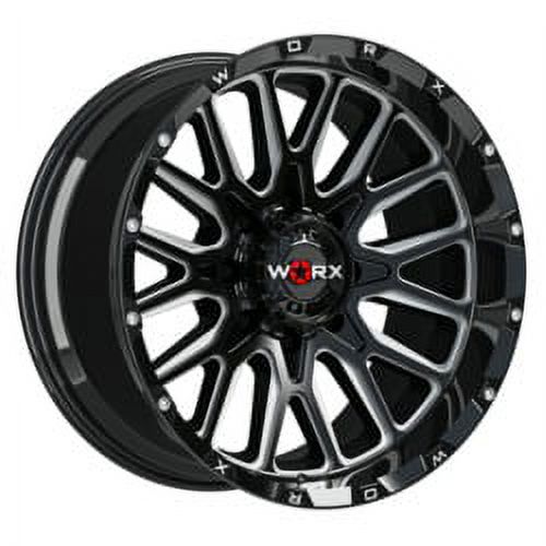 Worx 22x12 6X135 818BM Black Wheel Rim | Qty 1