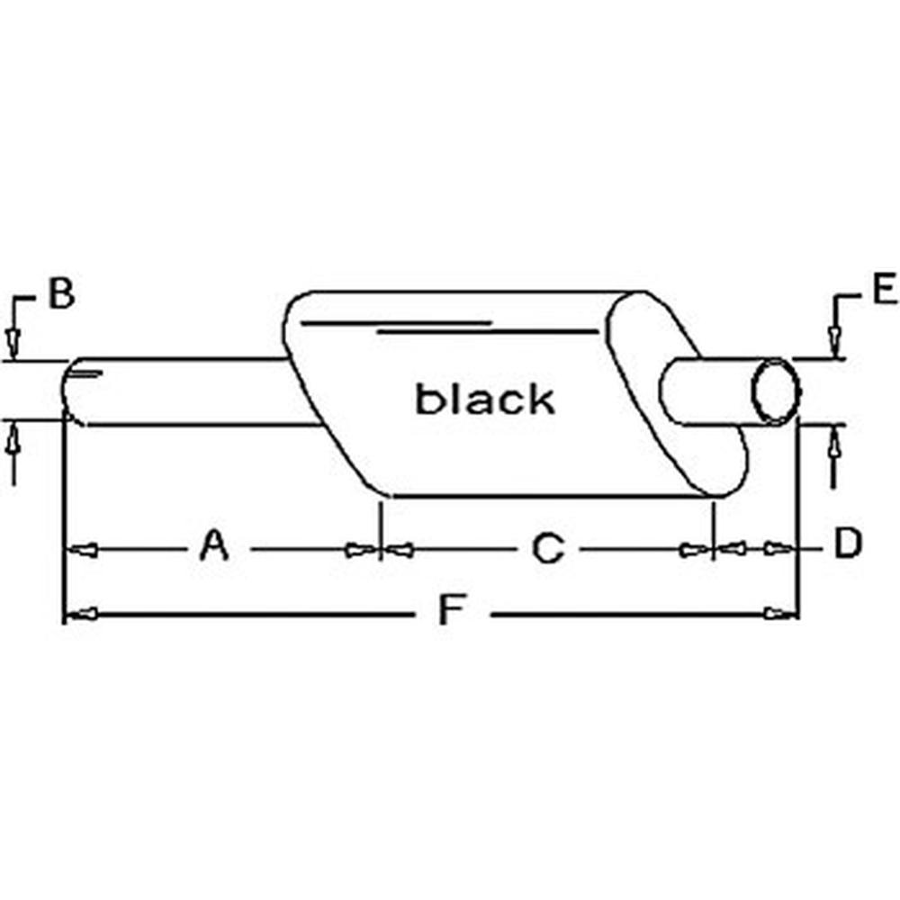 RAParts AMK928712 Muffler