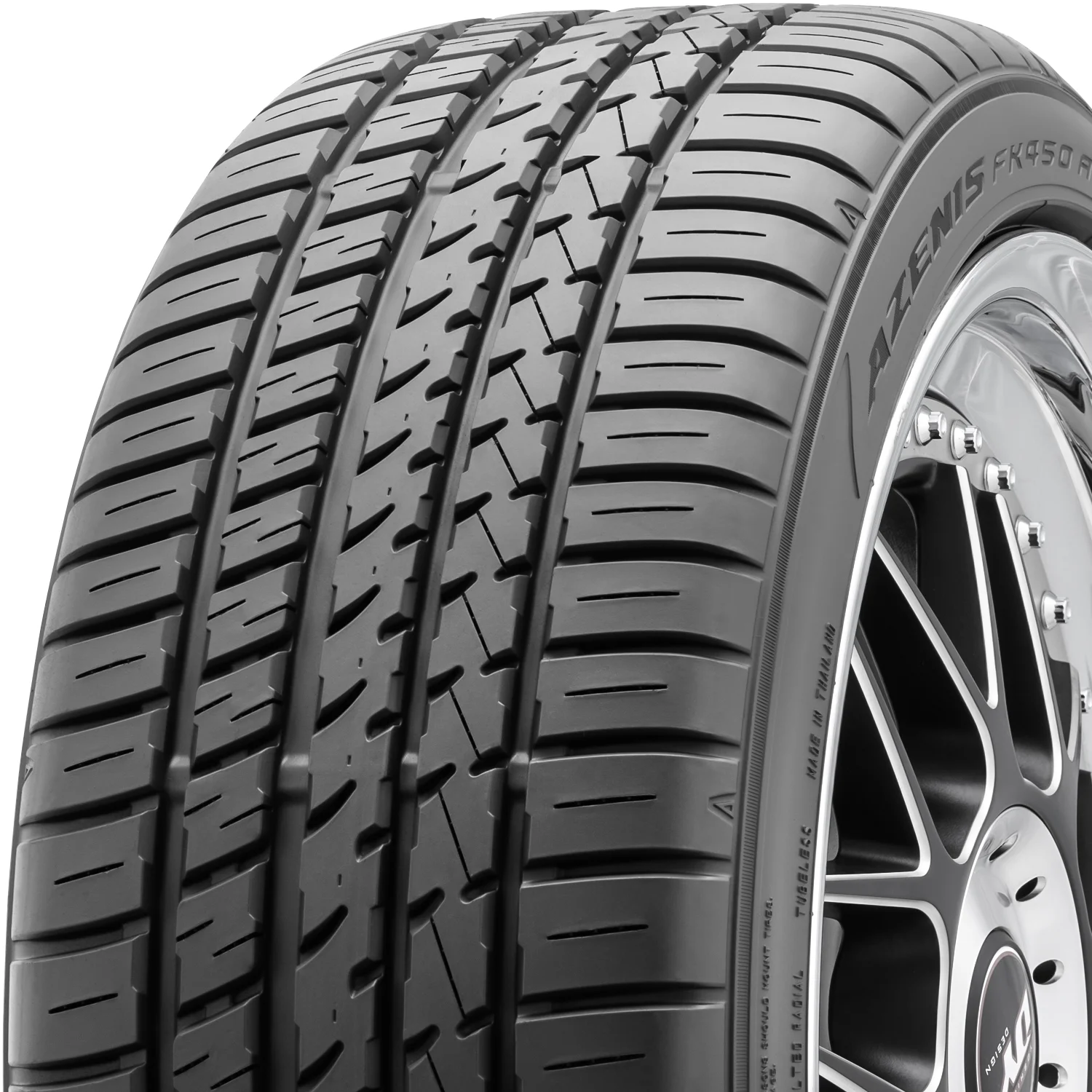 Falken Azenis FK450 A/S P255/40ZR17 255/40R17 94Y AS Performance Tire Fits: 2000-03 Audi A6 Quattro Base, 2004 Audi A6 Quattro Avant