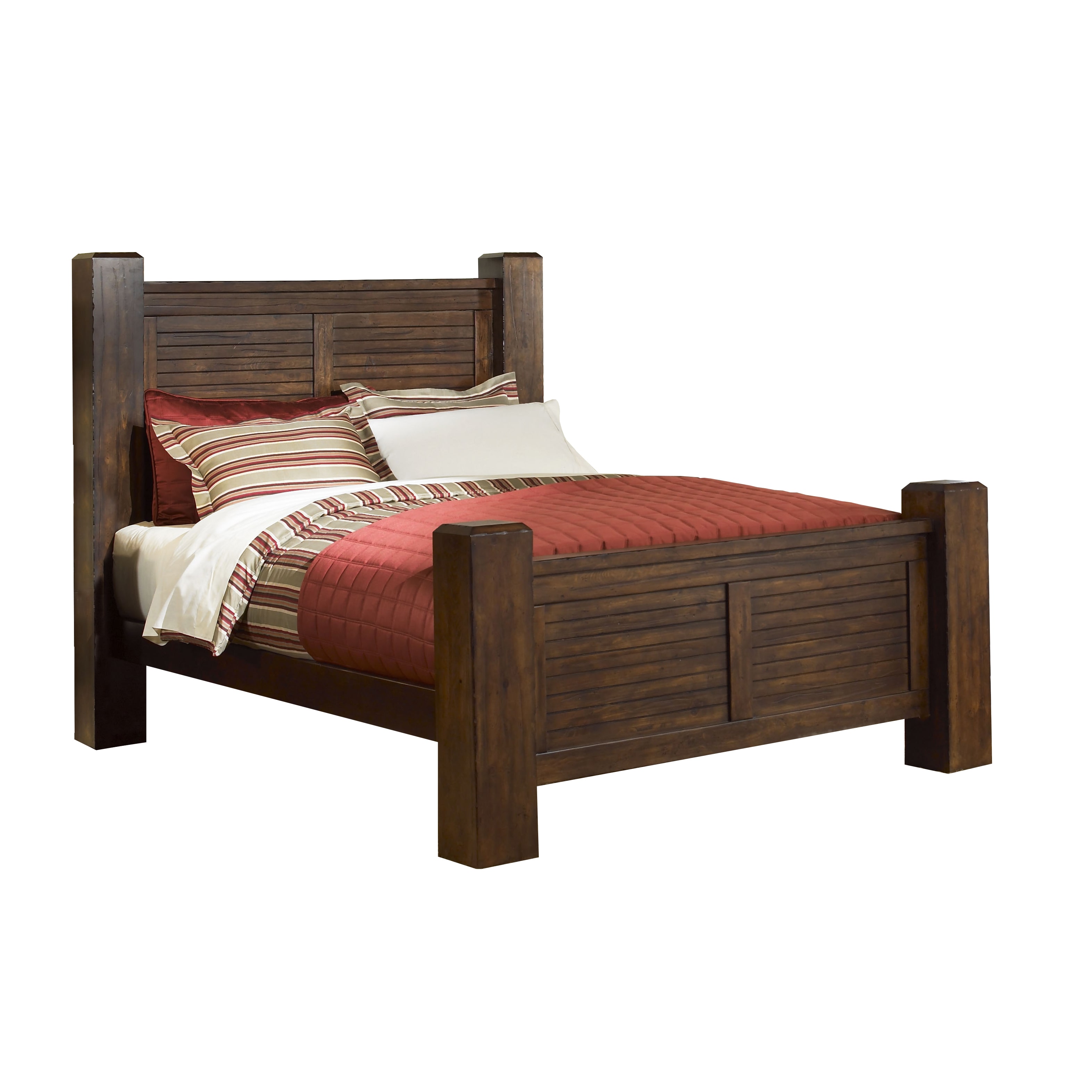 Progressive Furniture Trestlewood Headboard-Size:Queen