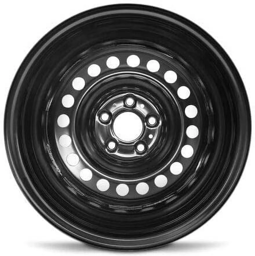16 Inch Wheel for 2013-2019 Nissan Sentra 5 Lug Black Steel Rim