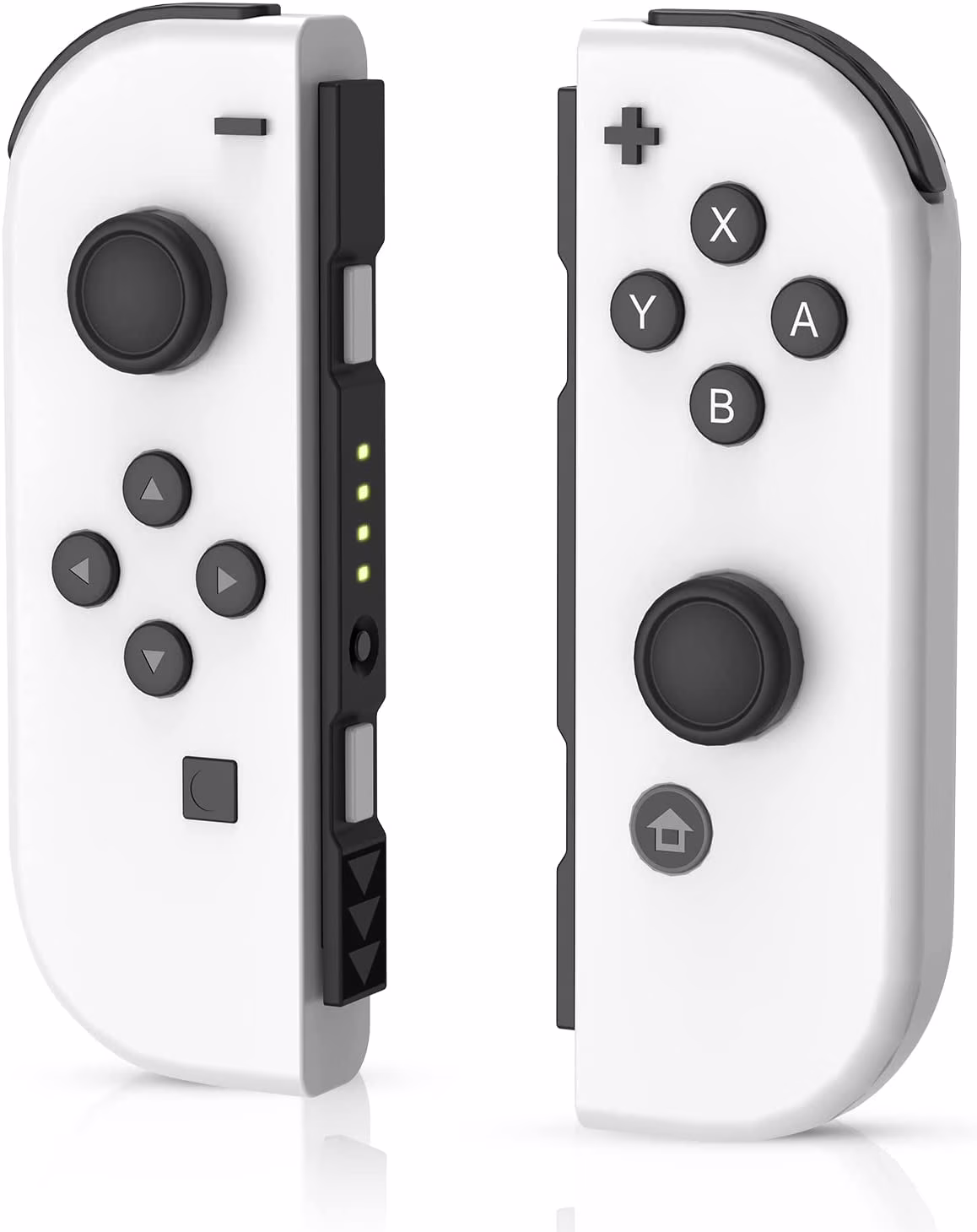 JoyPad Controller for  Switch/Switch OLED/Switch Lite,Replacement for Switch Controller with Dual Vibration/Wake-up/Screenshot(White)