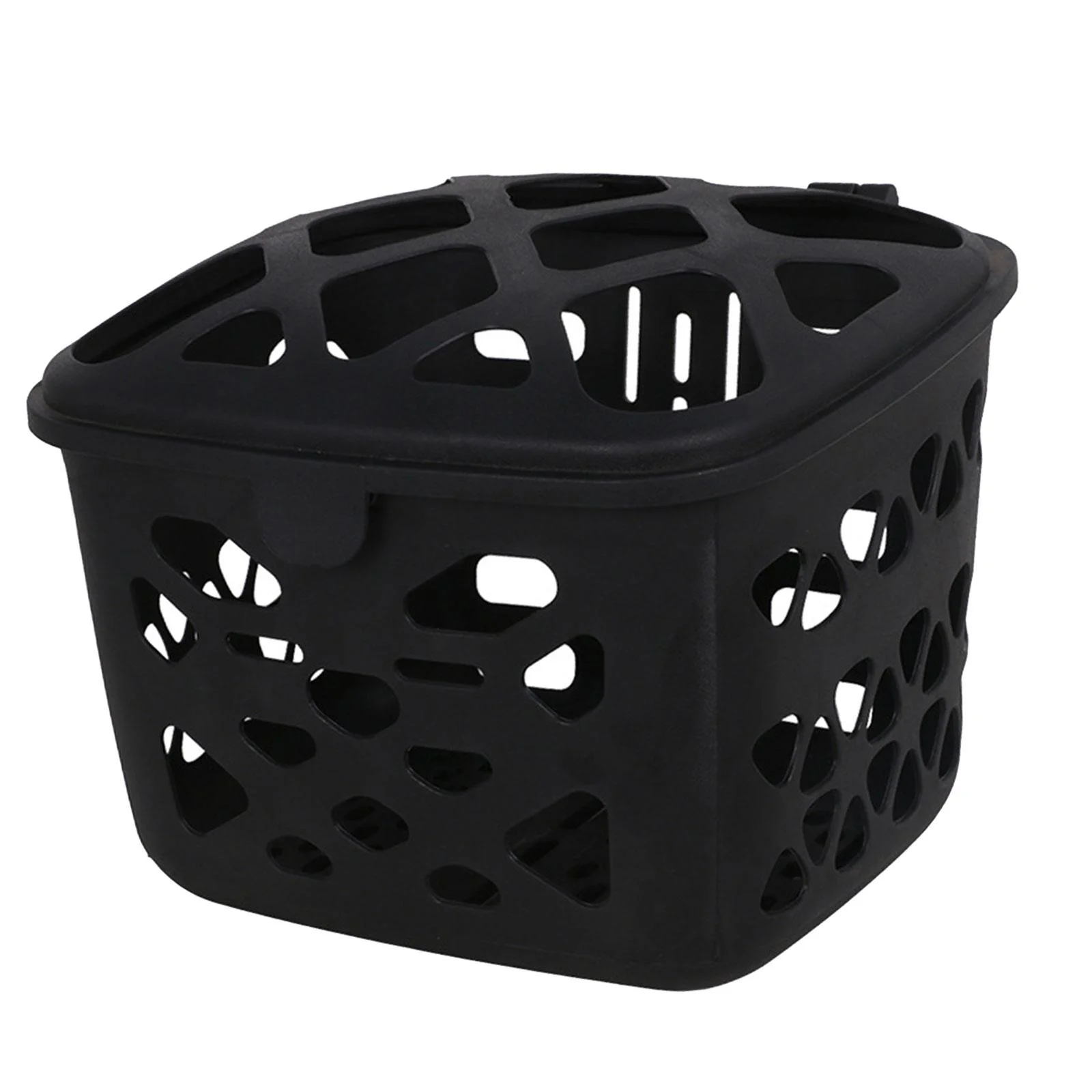 Bikes Basket Front Shopping Bag Sturdy with Lids Cycling Cargo Rack