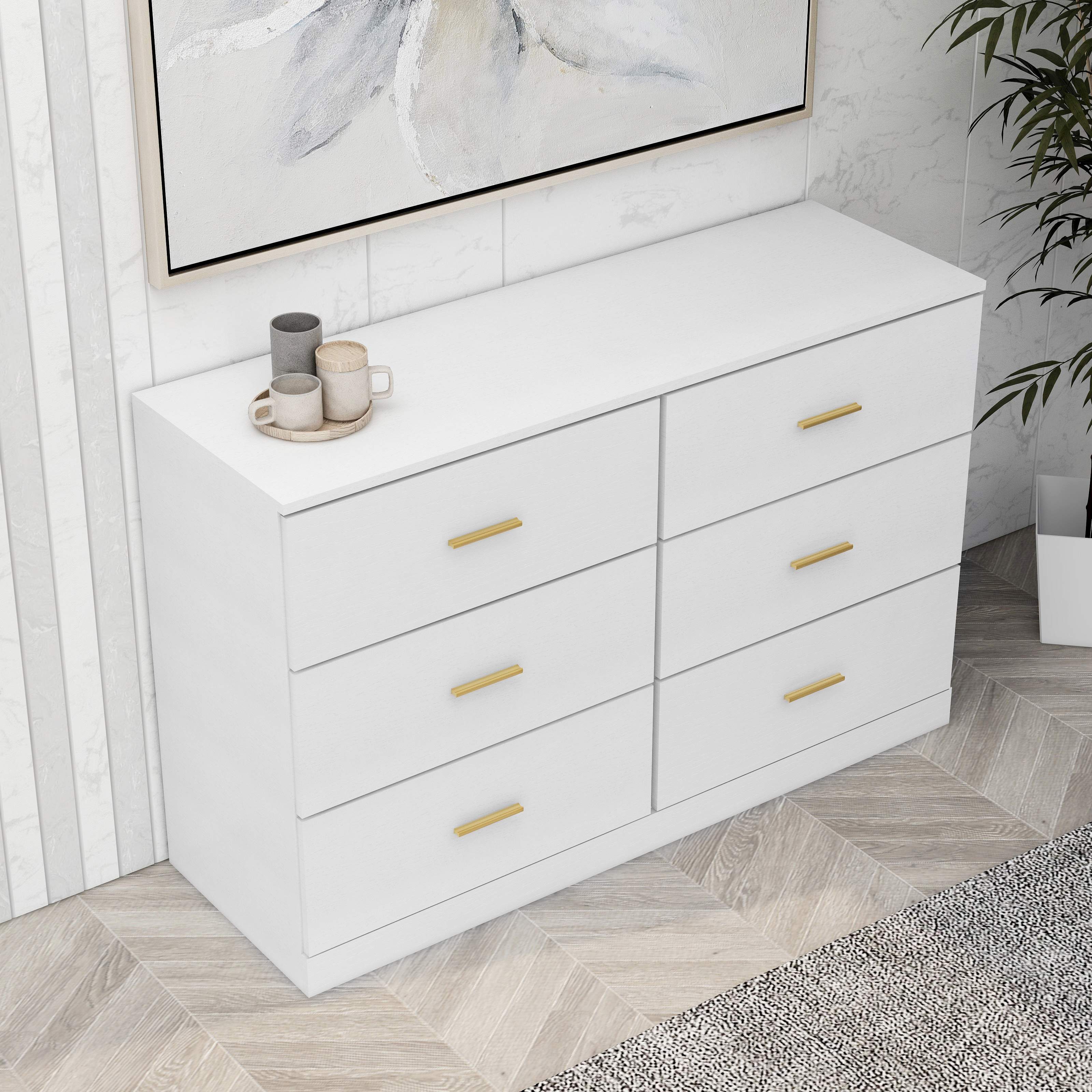 Classic 6-Drawer Dresser | Elevate Your Space