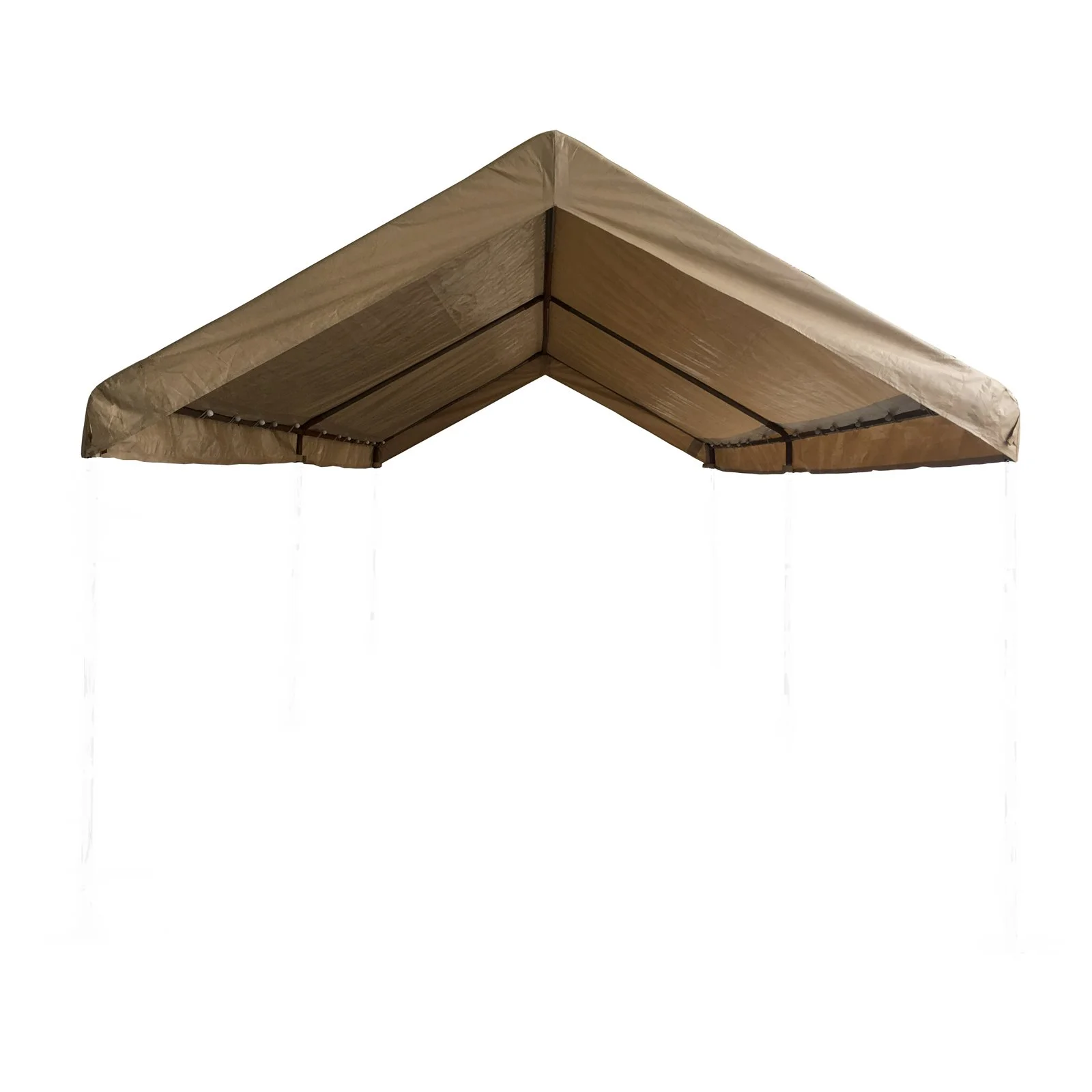 Carport Canopy Cover 10 x 20 Replacement Cover Tarp & Ball Bungees