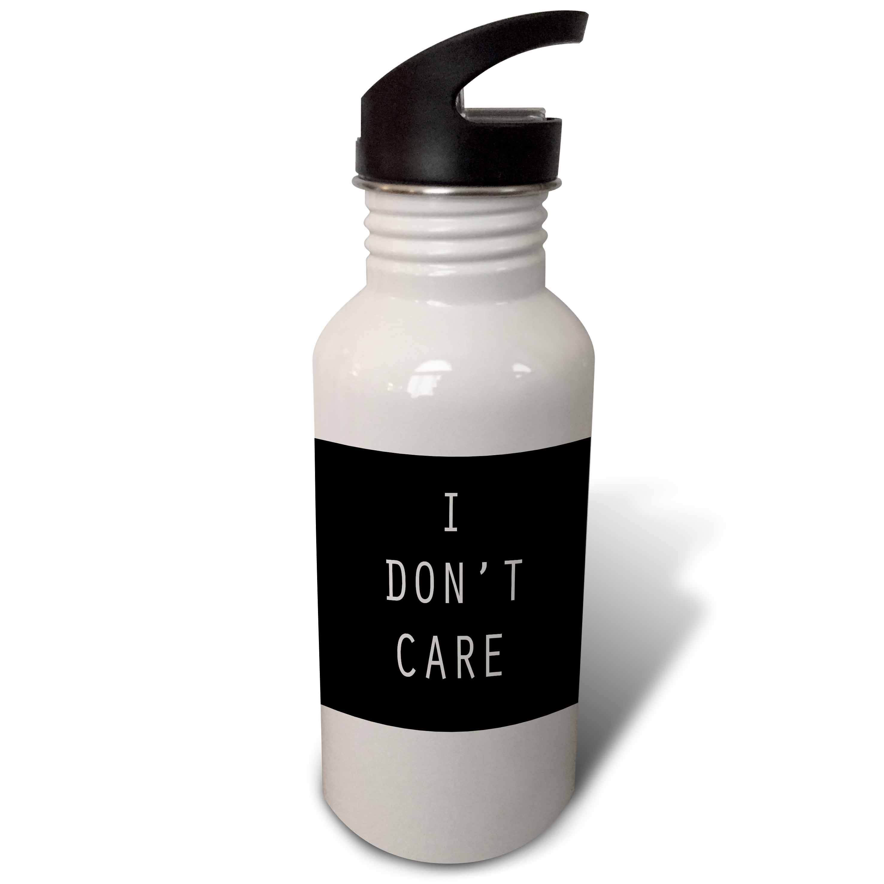 I dont care 21 oz Sports Water Bottle wb-186984-1