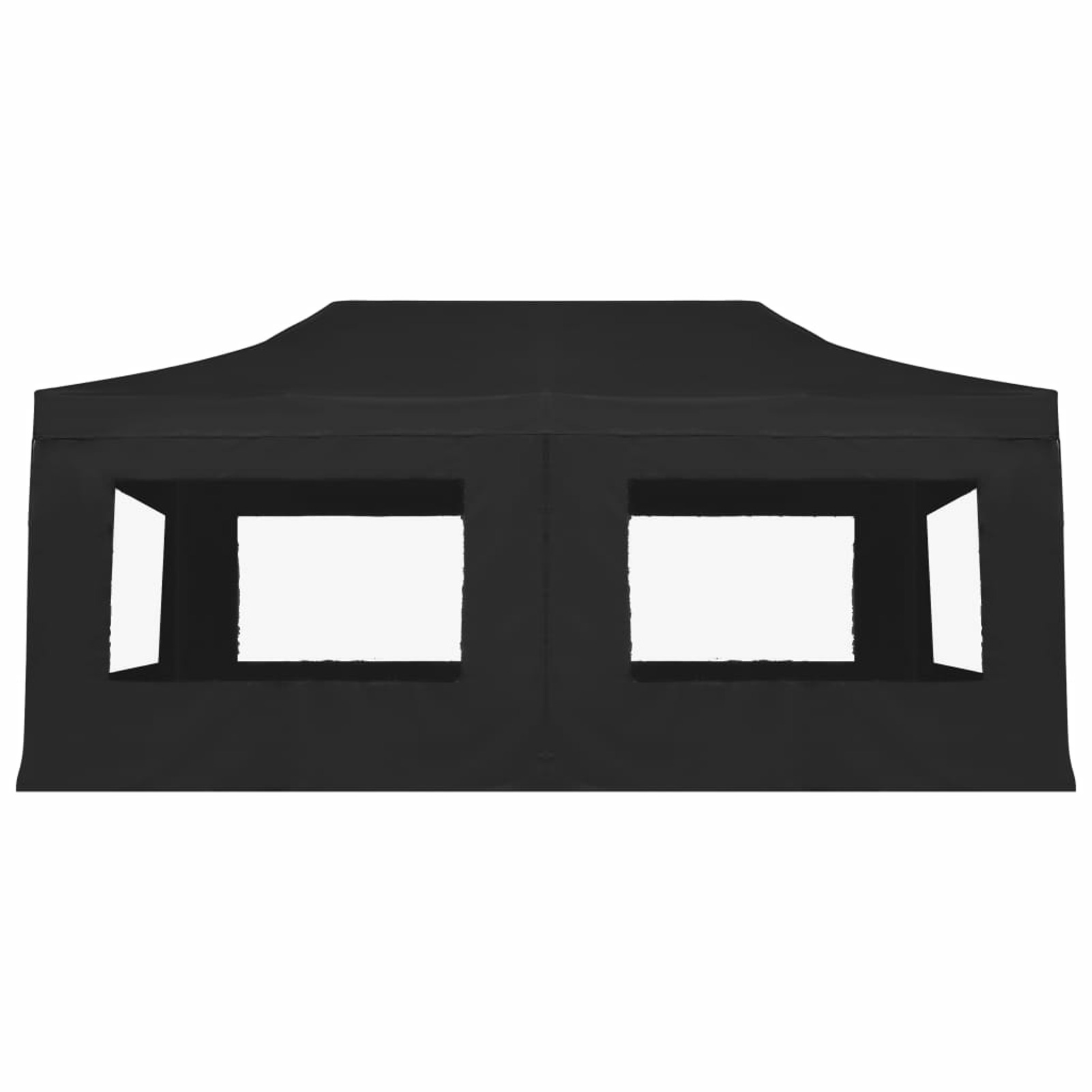 Tomshoo Professional Folding Party Tent with Walls Aluminum 19.7'x9.8' Anthracite