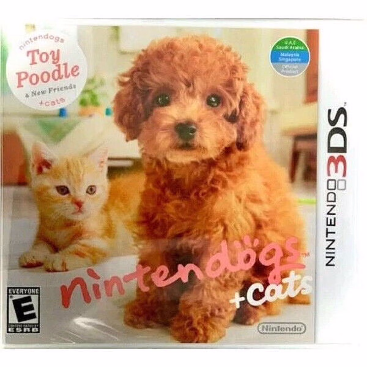 Nintendogs & Cats Toy Poodle (Uae) (3DS) Brand New